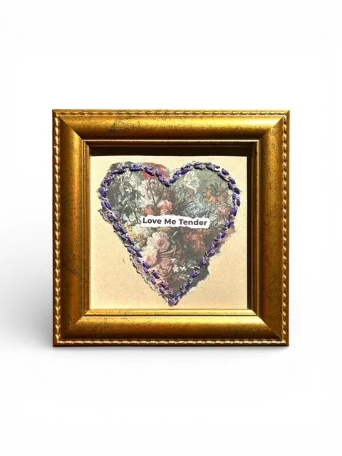 Kleine Collage " love me tender"