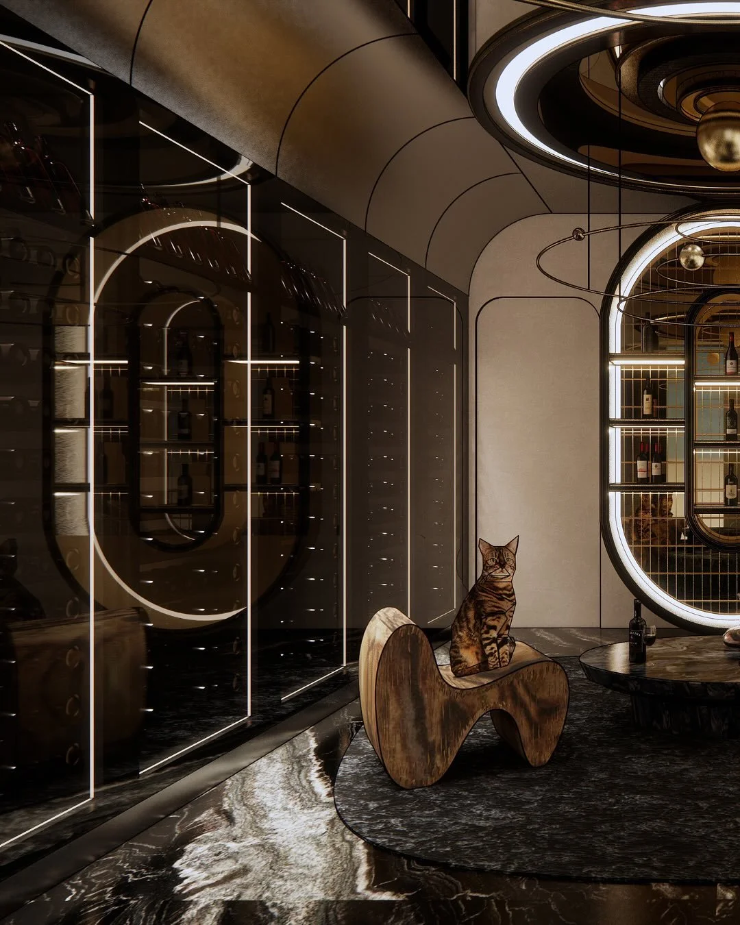 Imagine stepping through the door into a space that&rsquo;s more than just a wine cellar &mdash; it&rsquo;s a journey into your own personal universe 🪐💫

Let&rsquo;s being your journey ✨
astrale.interior@gmail.com
https://lin.ee/lhGrNWB

#interiord