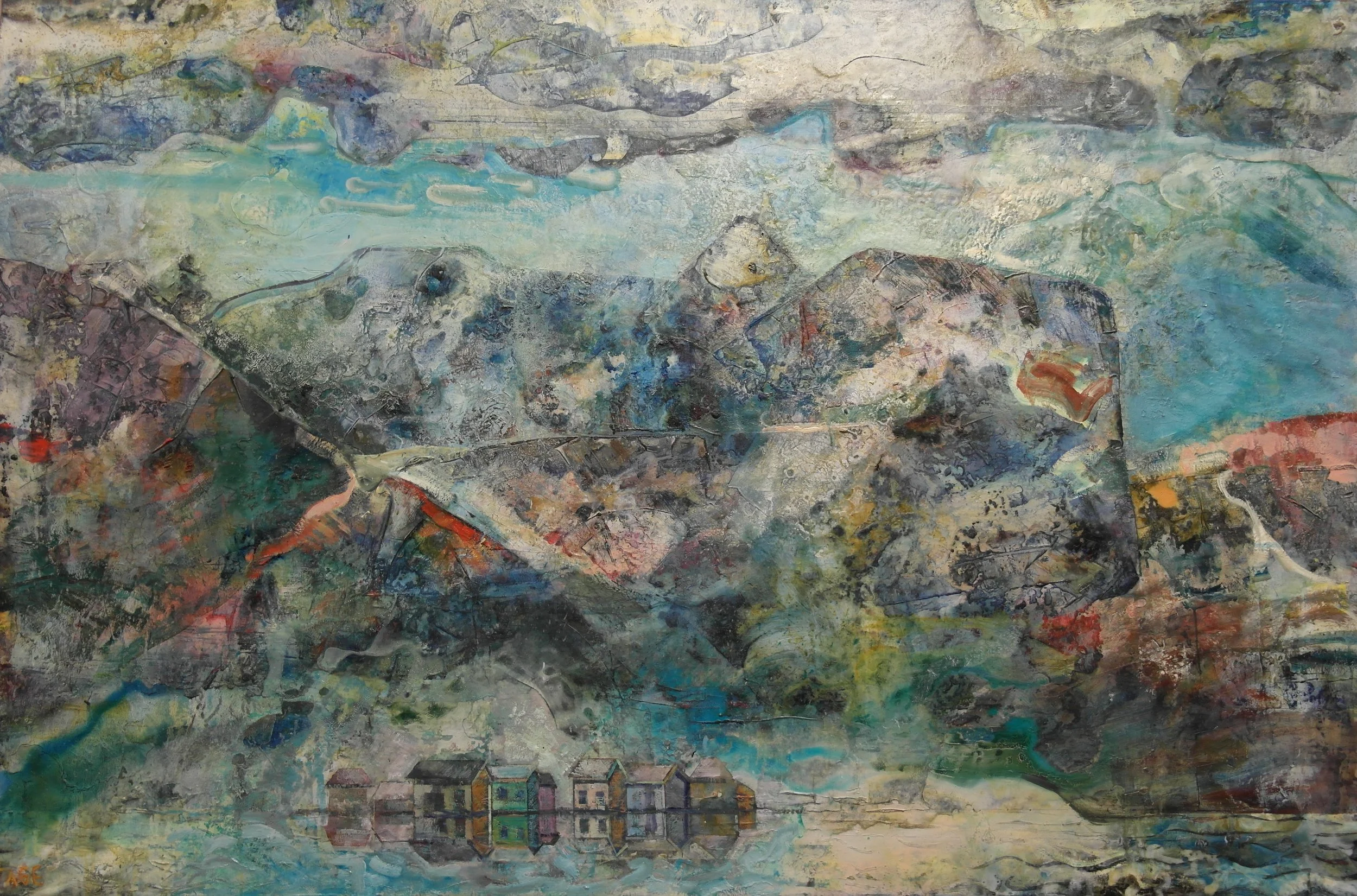 Landsby ved fjroden | Fjord village | 2018