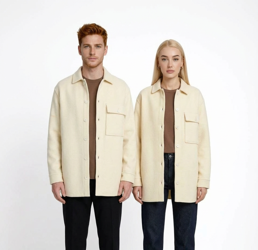 Jil Sander, Unisex Oversize Jacket Off-White