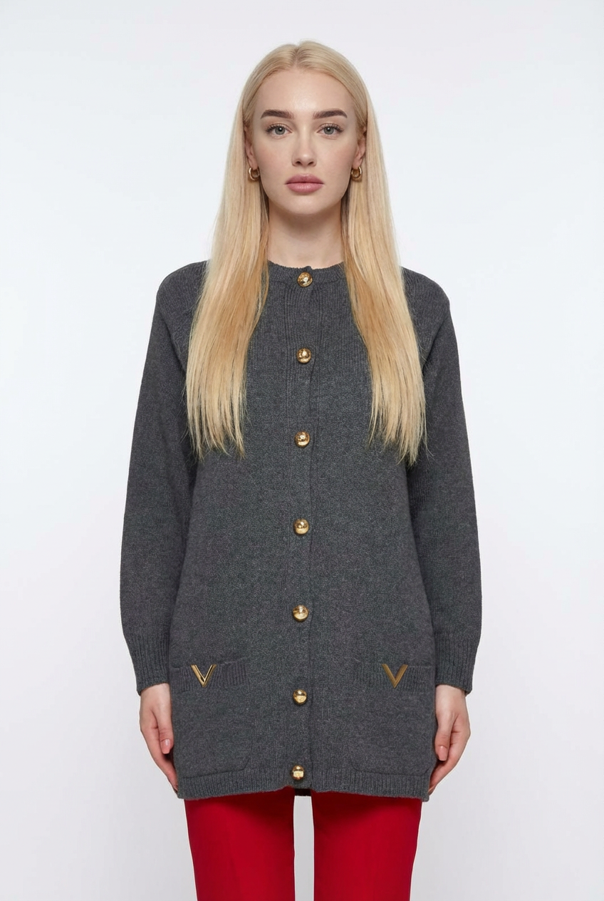 Valentino Wool Cardigan