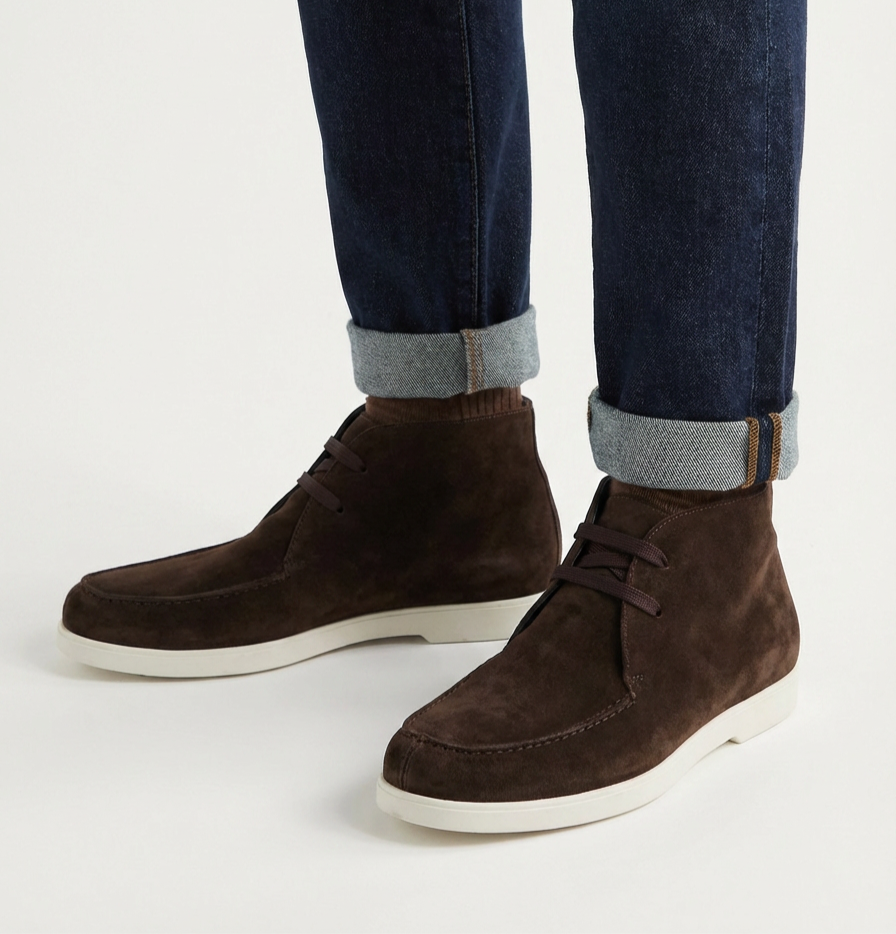 Moorer, Bruschi Boots Brown