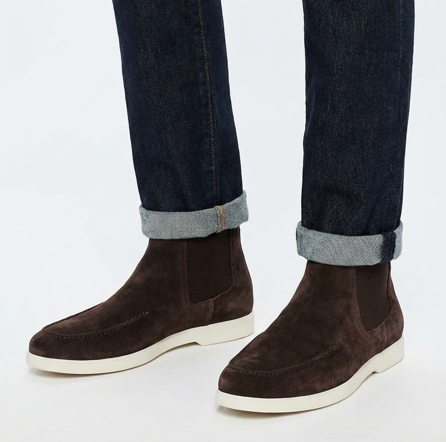 Moorer, Cesar Chelsea Boots Brown