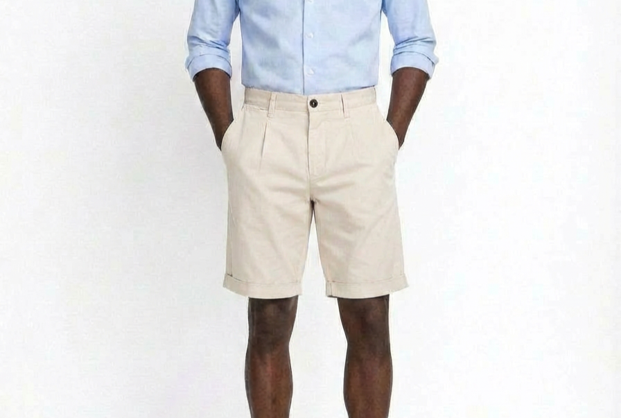 Moorer, Alicudi-Kel Chino Shorts Beige
