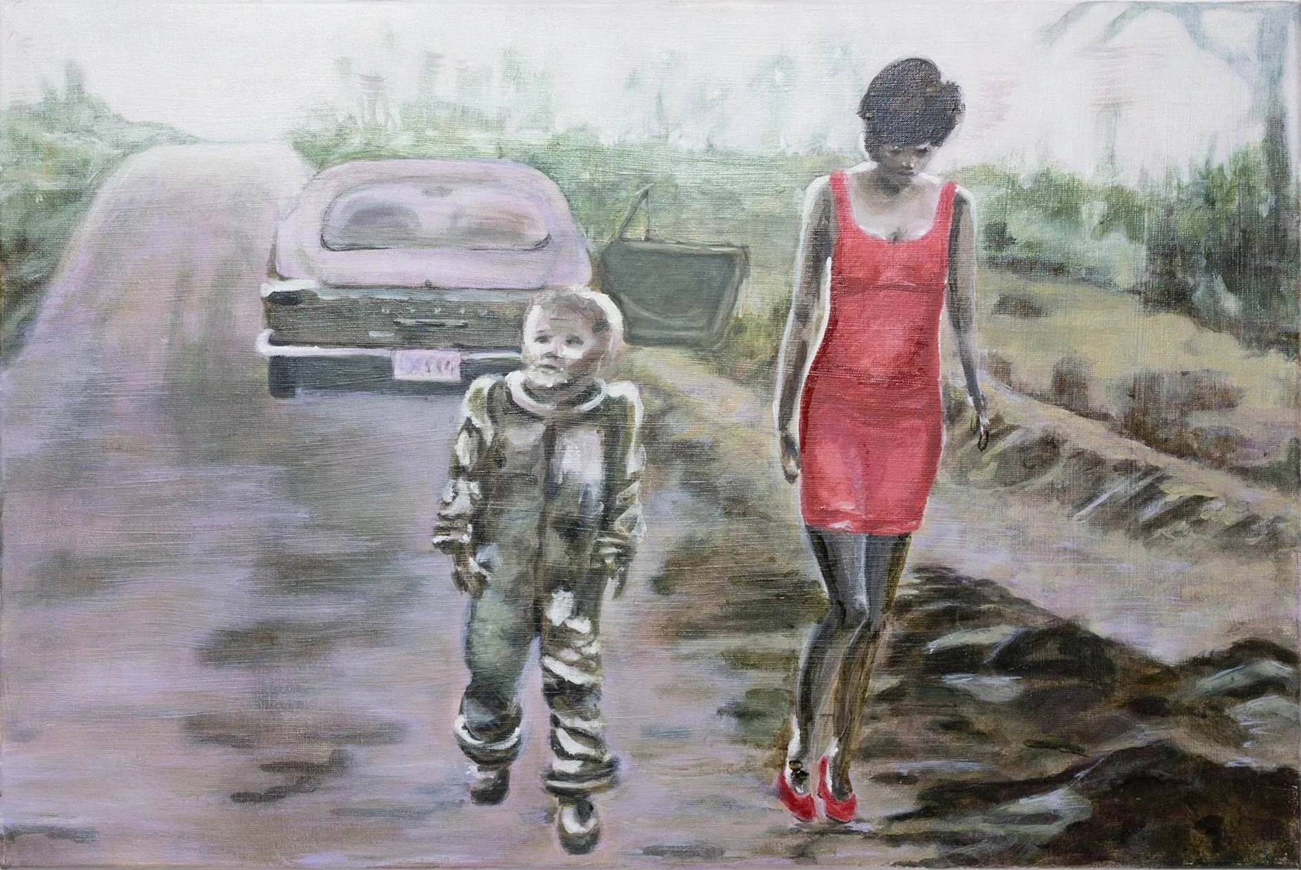 "JACQUELINE"                                     90 X 60CM