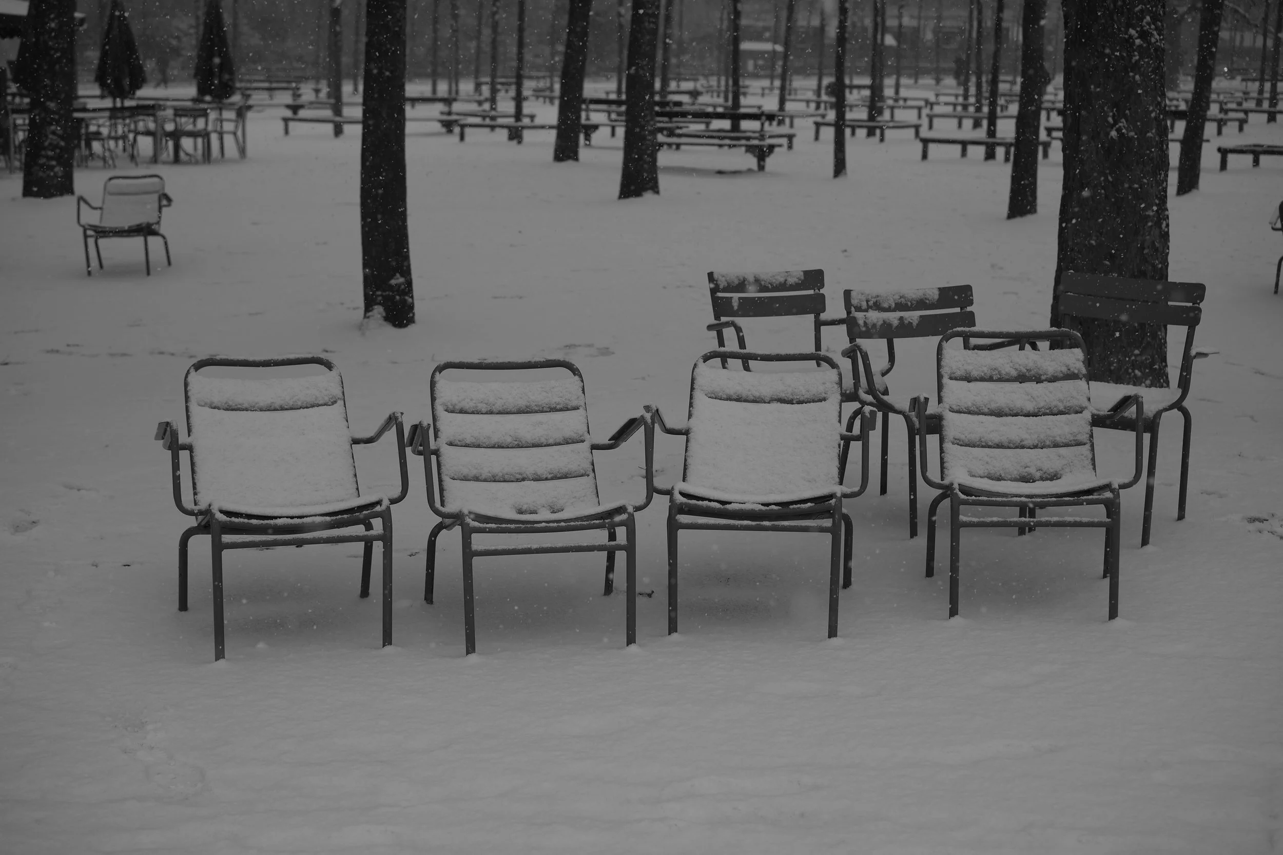 winter chairs