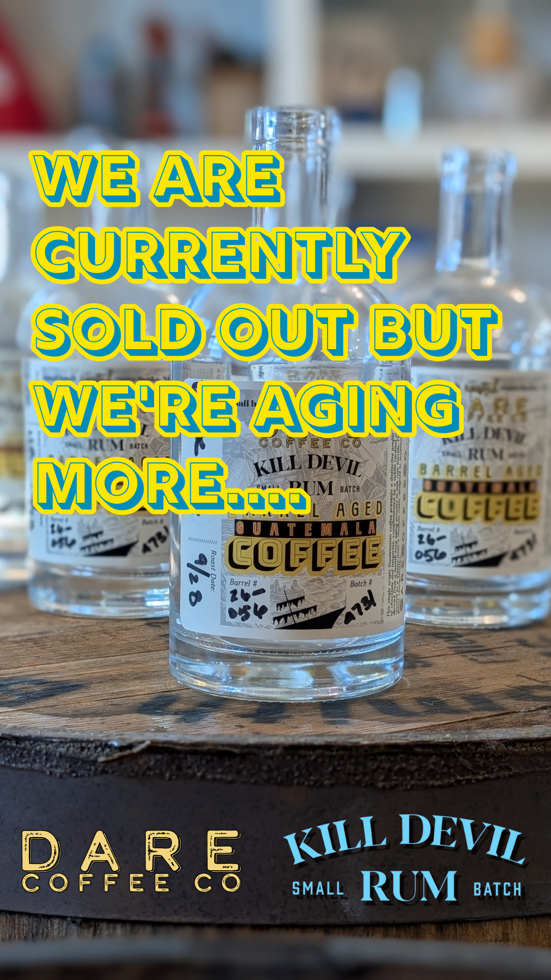 Kill Devil Rum Barrel Aged -  Guatemala Huehuetenango