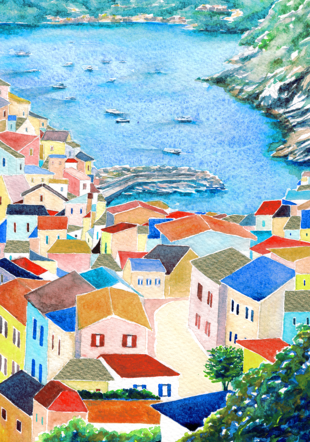 Rooftops of Vernazza