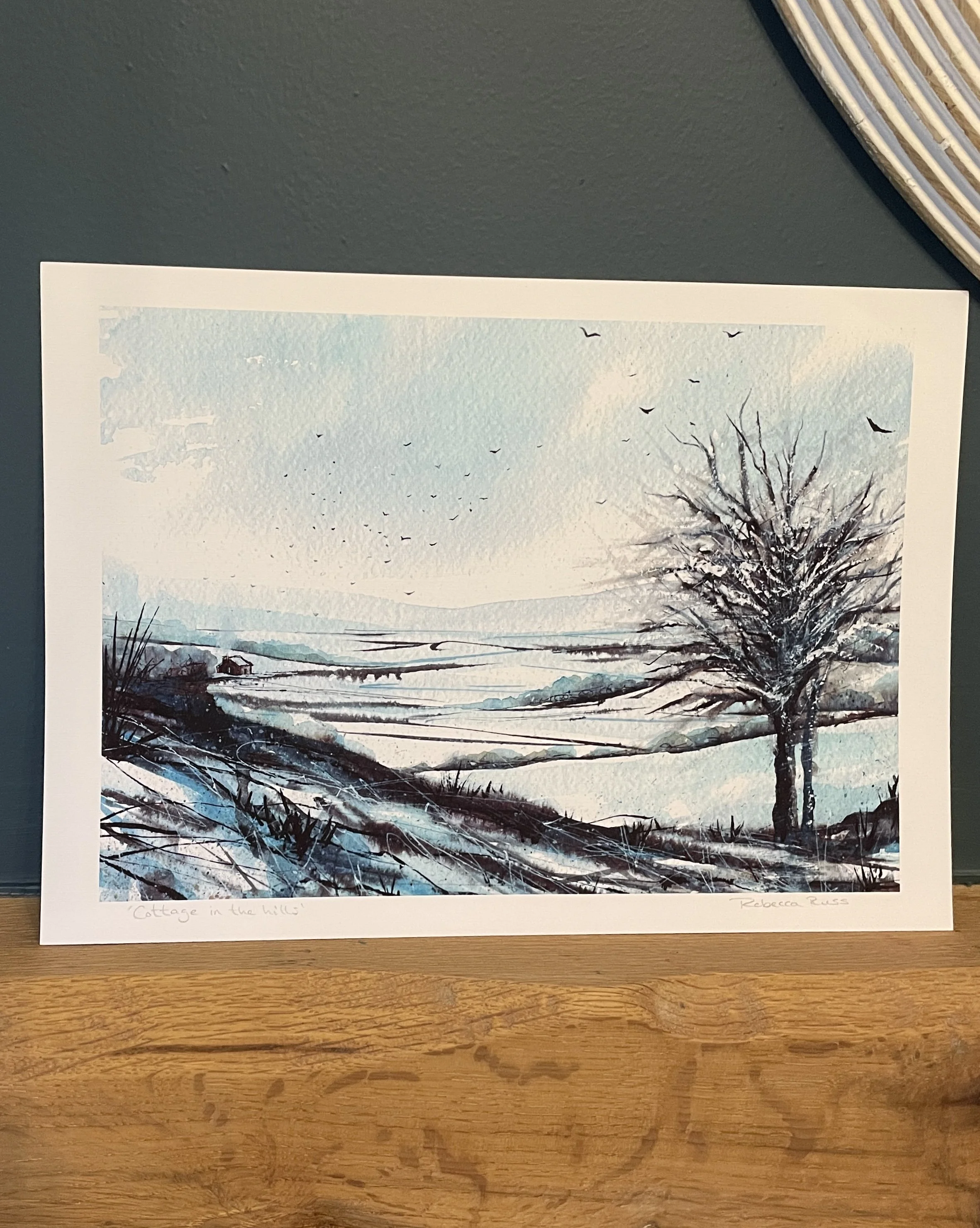 Cottage in the Hills (print)