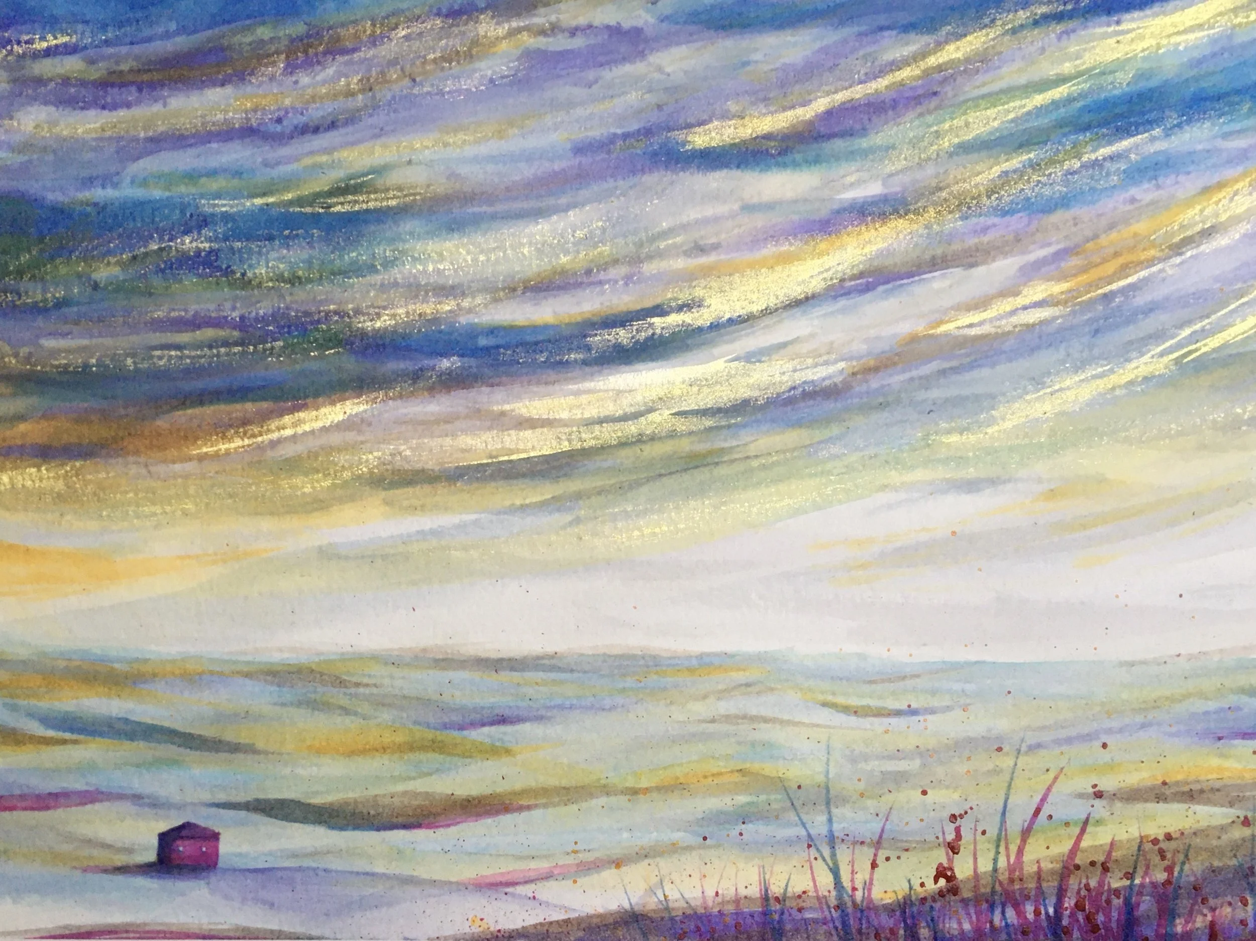 Golden Clouds (SOLD)