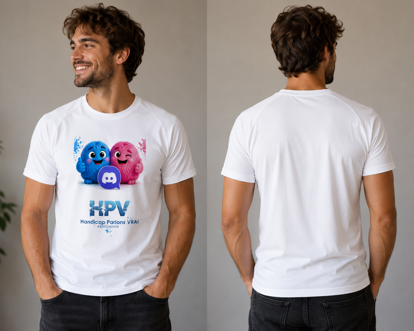T-Shirt HPV Loulou et Lila Homme
