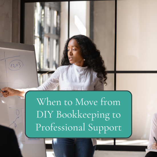 When to move from DIY bookkeeping to professional support