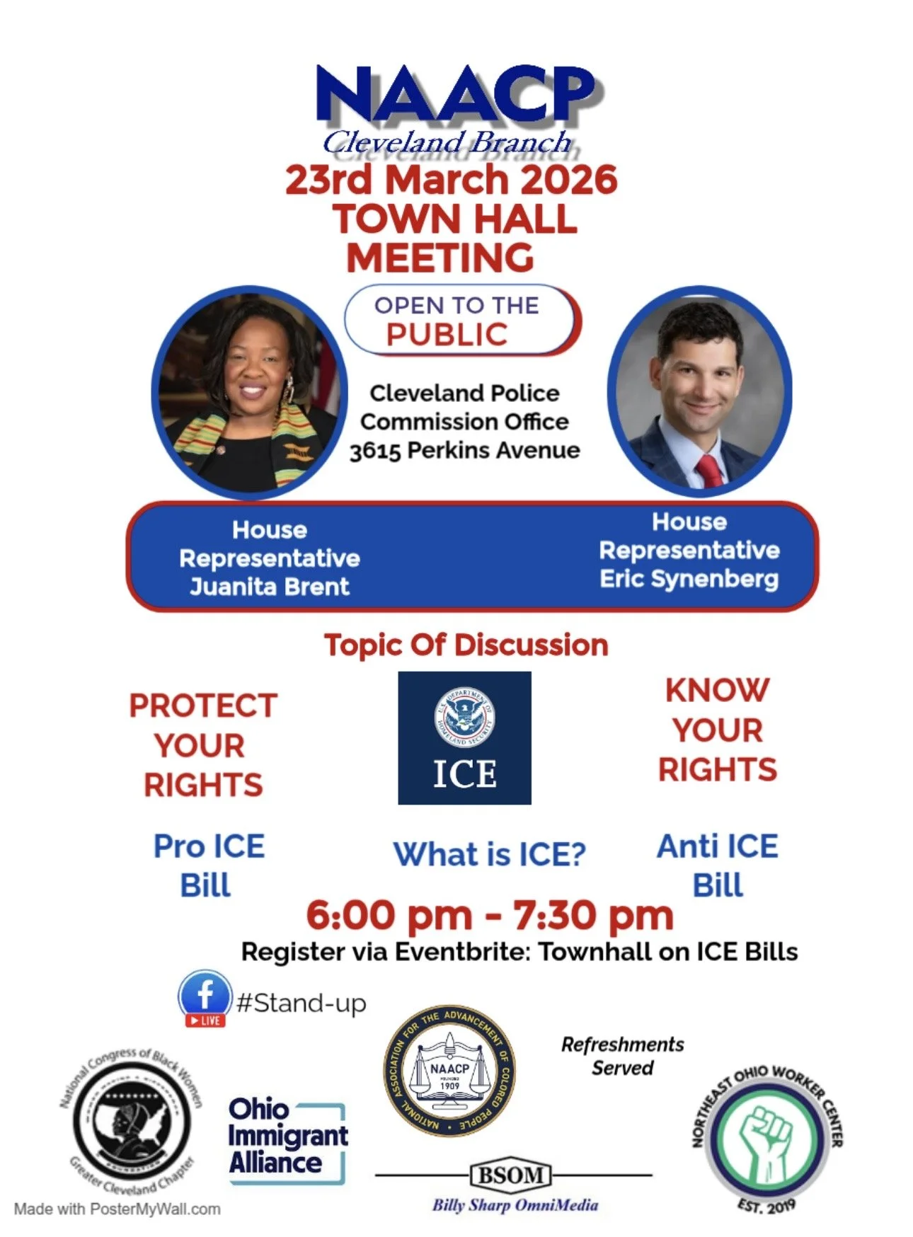 Town hall on ICE - NAACP Cleveland Branch