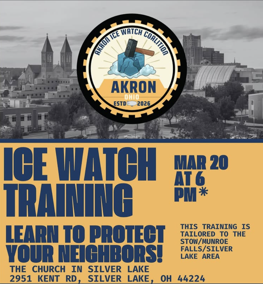 Akron ICE Watch Training