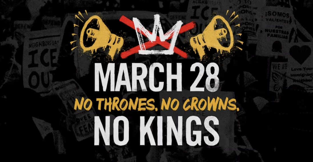 No Kings MArch 28 Nationwide protest
