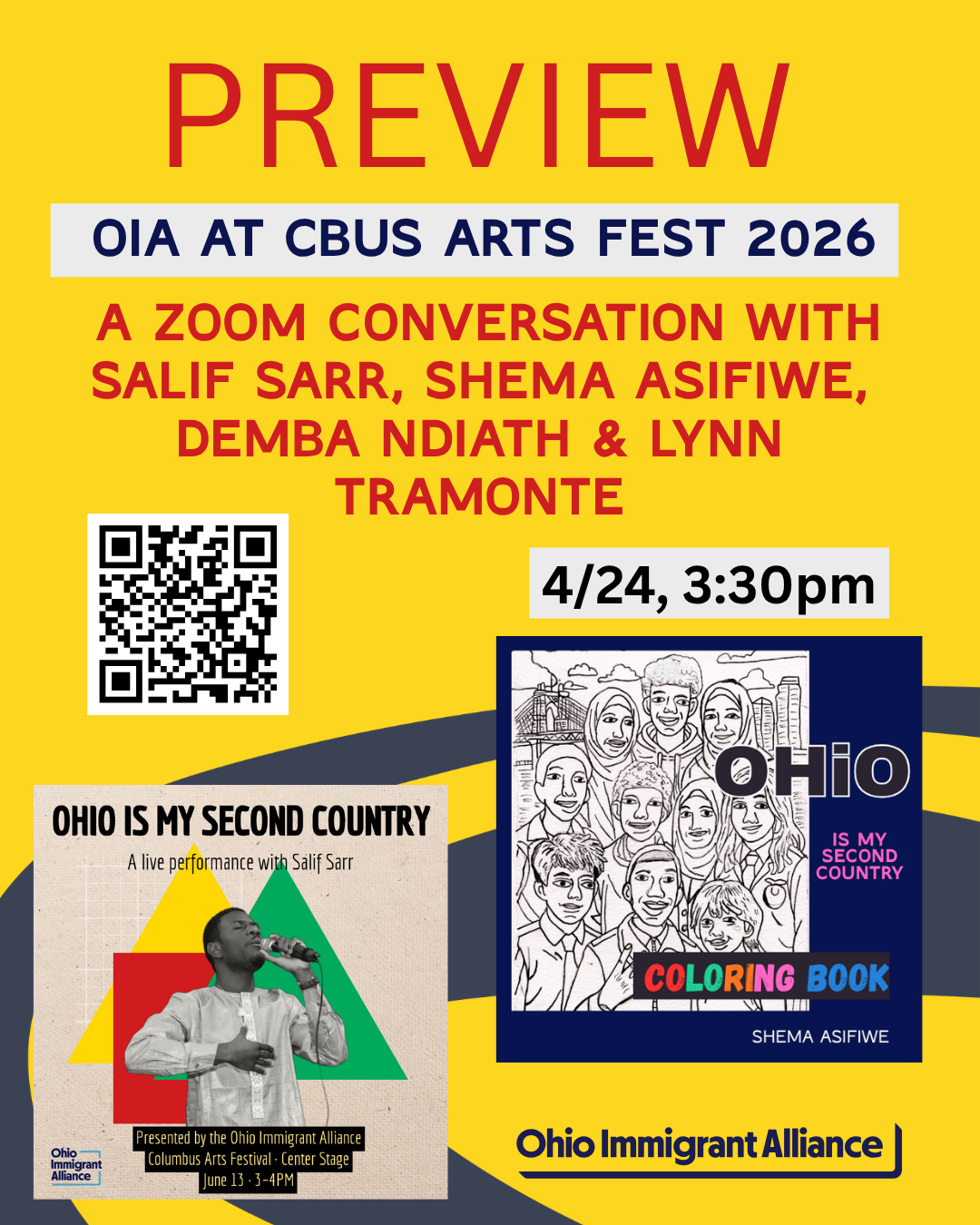 Cbus Arts Fest Preview (Zoom)