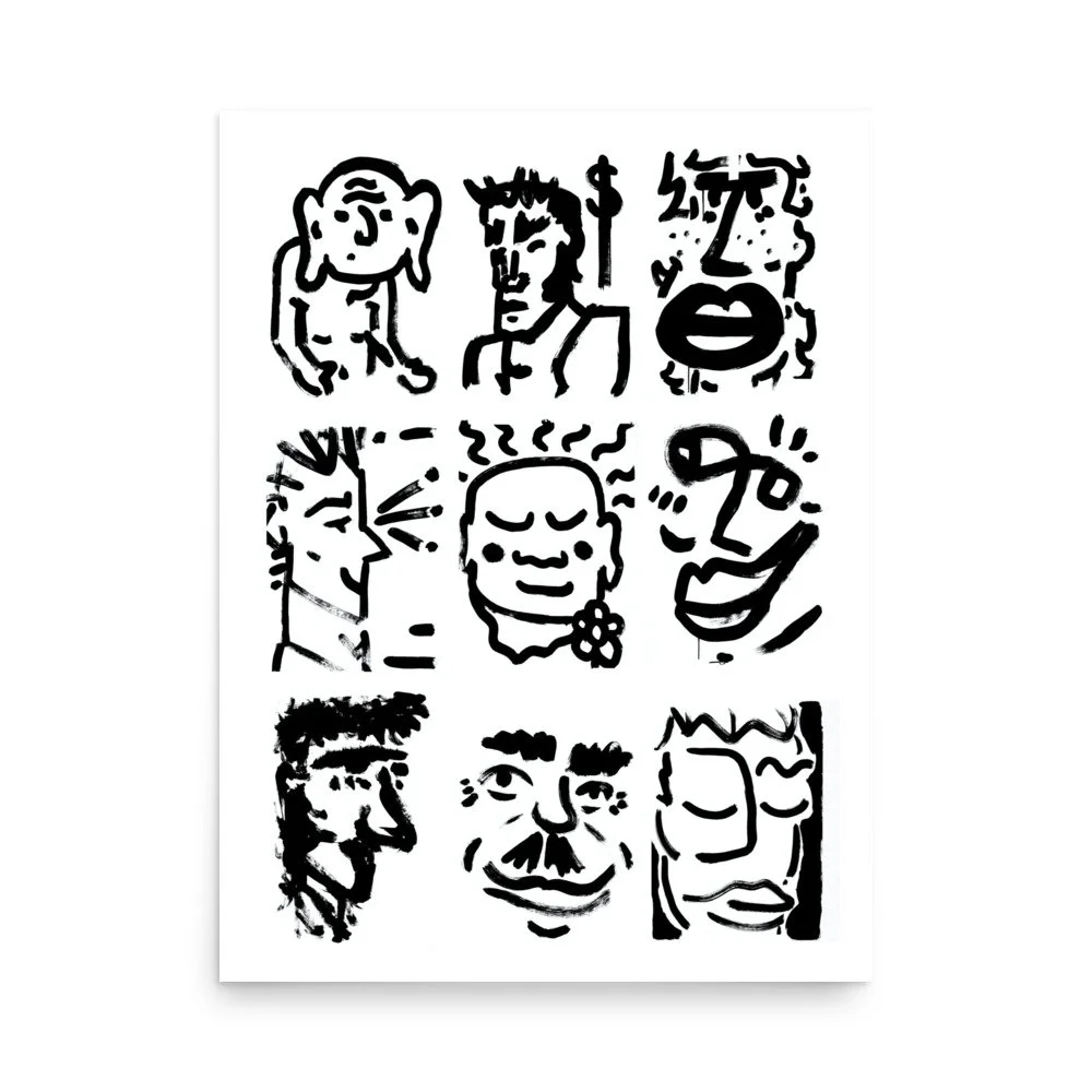 'Deep Meditations' Poster