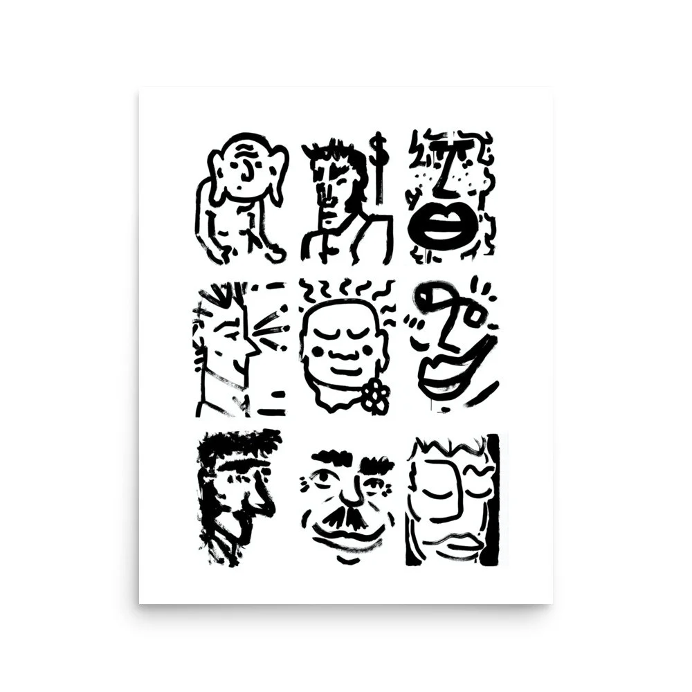 'Deep Meditations' Poster