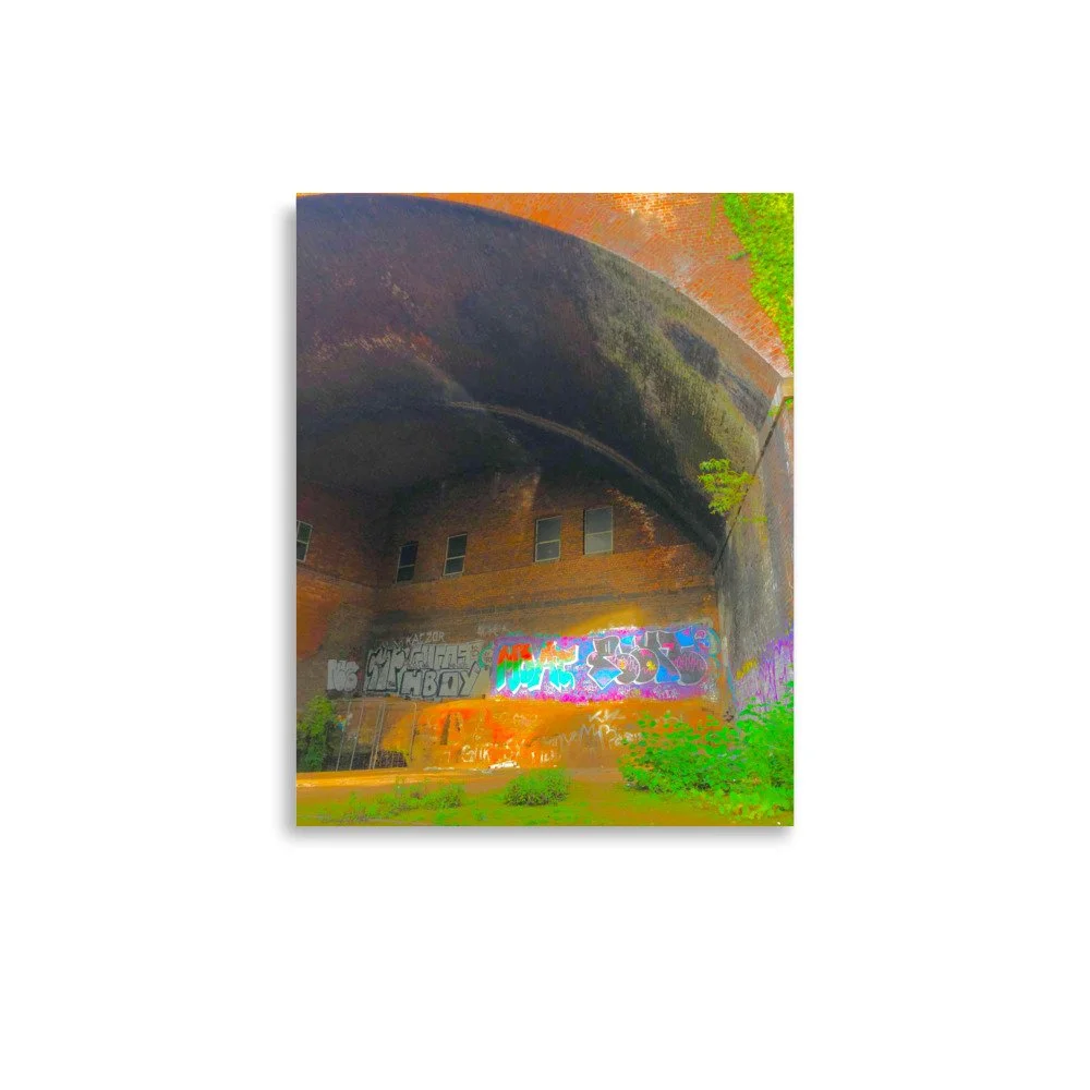 Manchester Graffiti Poster