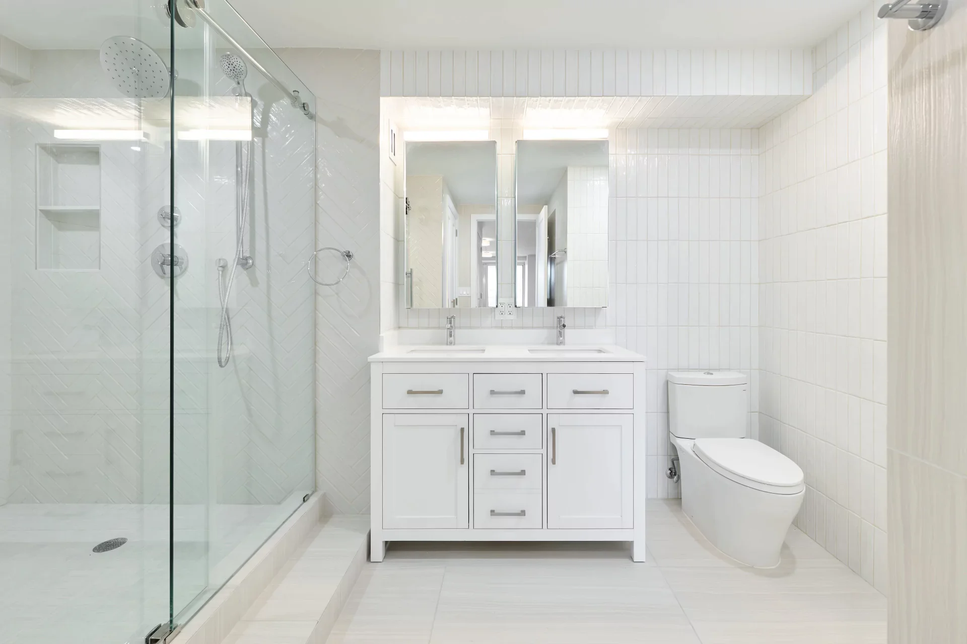 Midtown East Bathroom Build-Out 
  
 New York, NY — Residential 