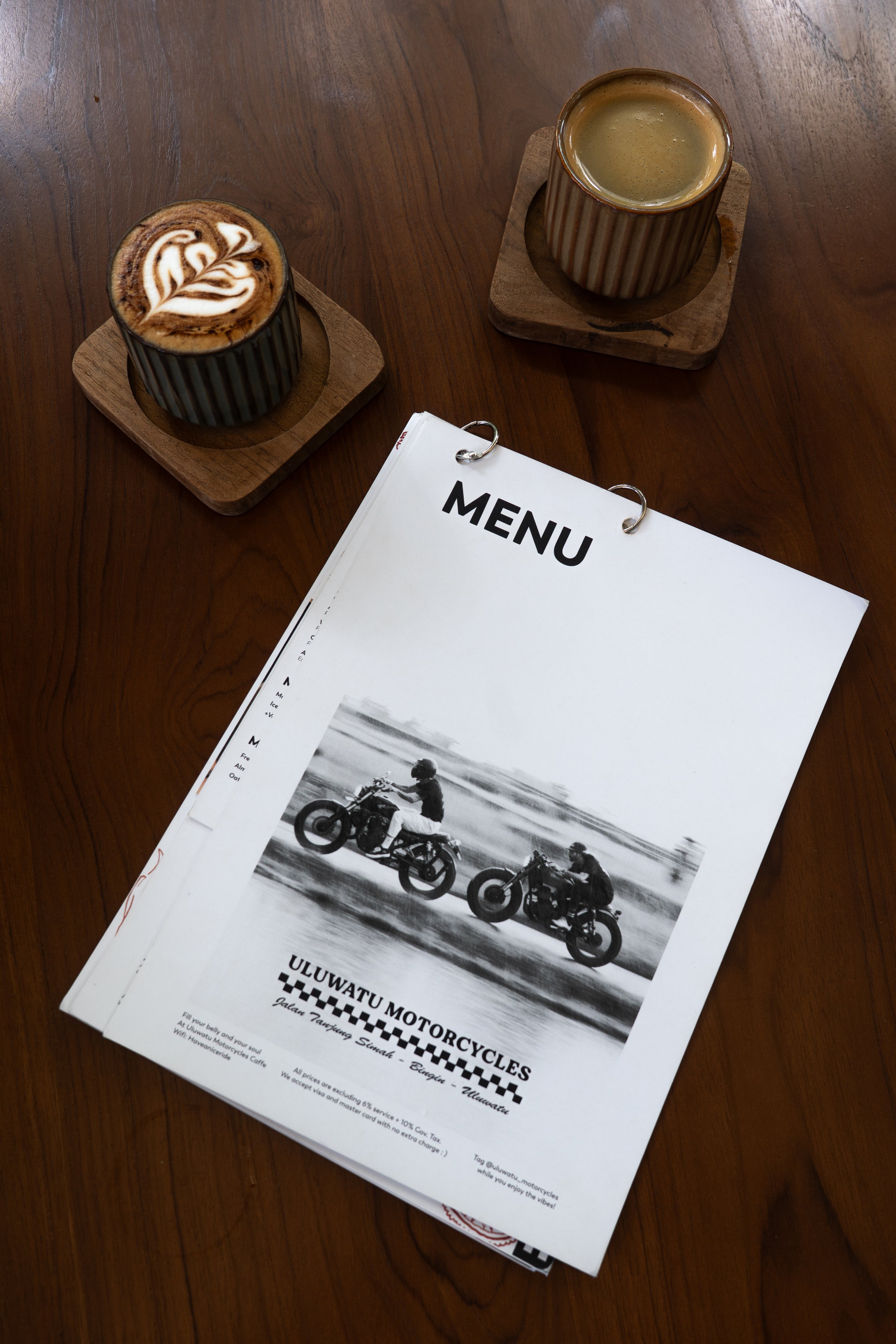 coffee, barista, coffeemenu, cafe, motorcycle cafe, strong coffee, Uluwatu, Bali, barista cafe, black coffee, cappuccino