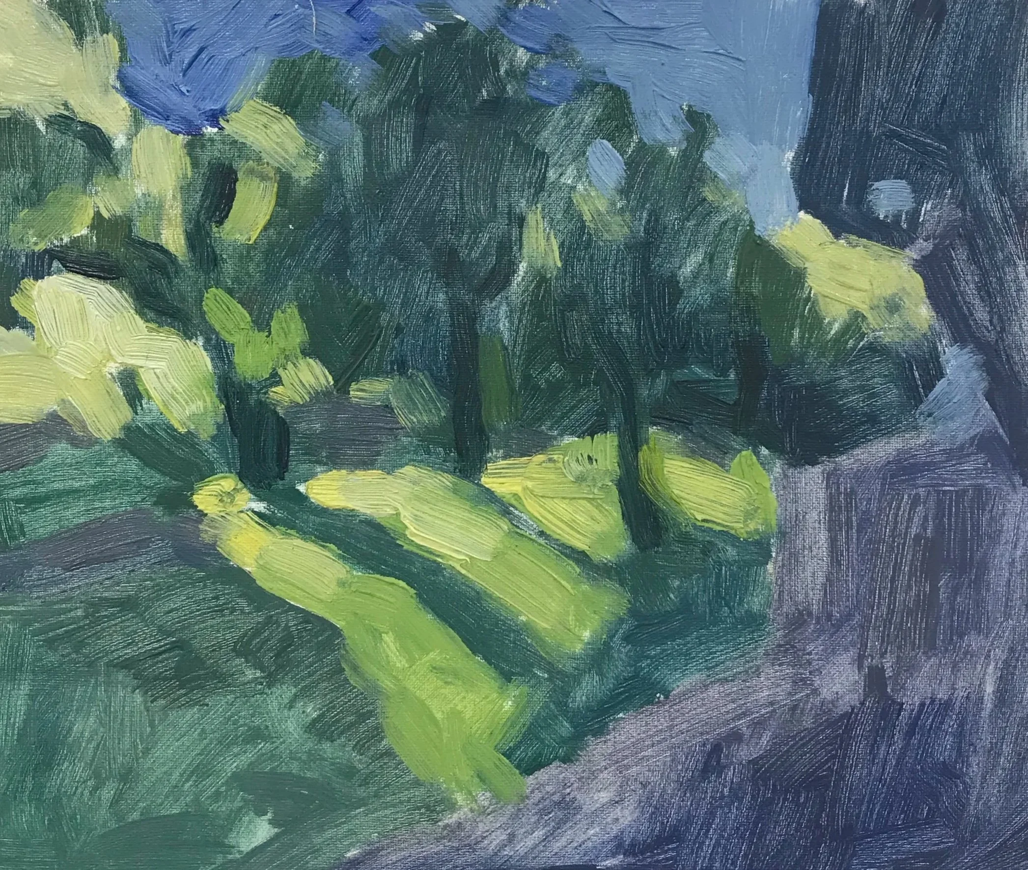 A5, oil on paper, 2021