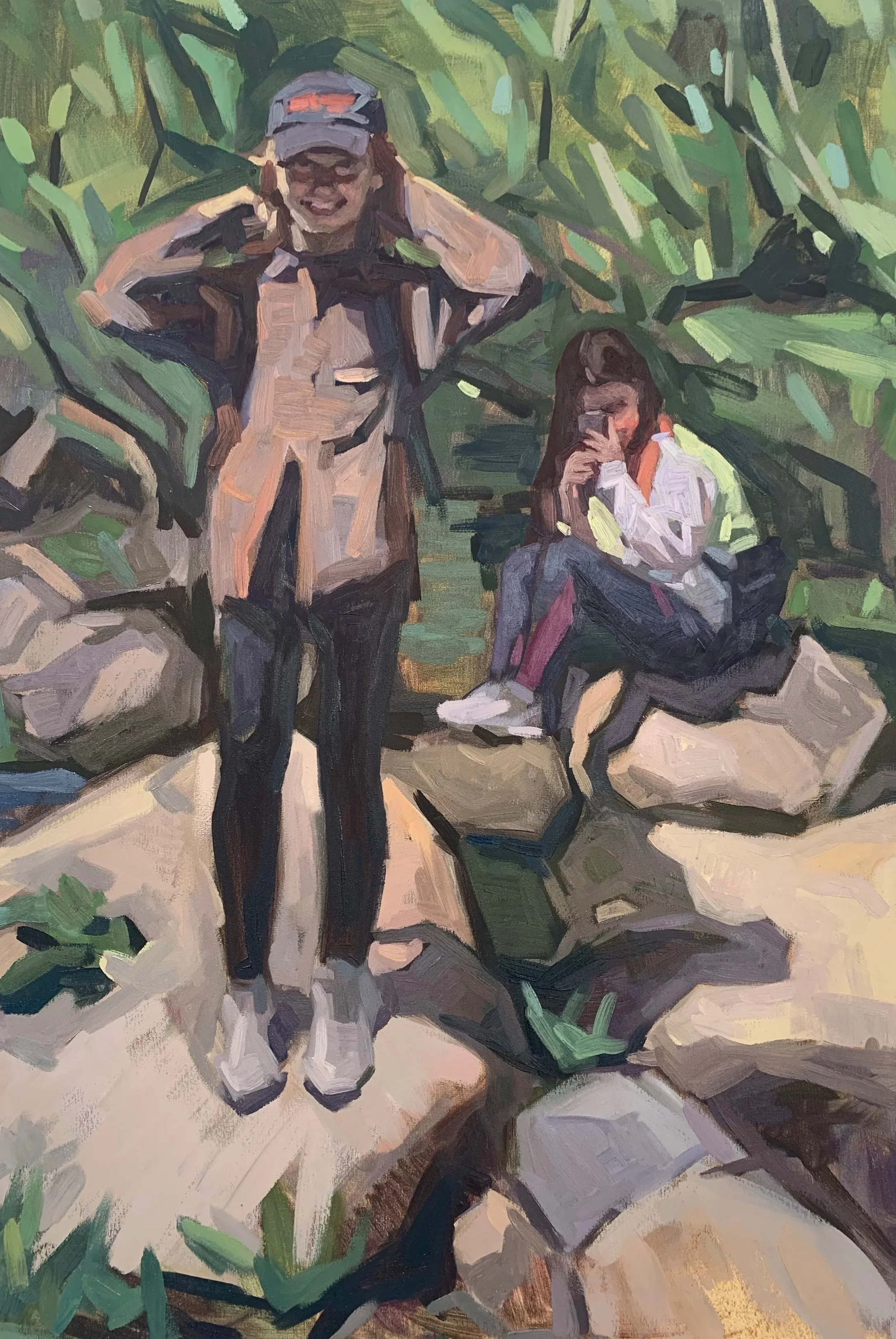 Poppies, 81x116cm, oil on canvas, 2023