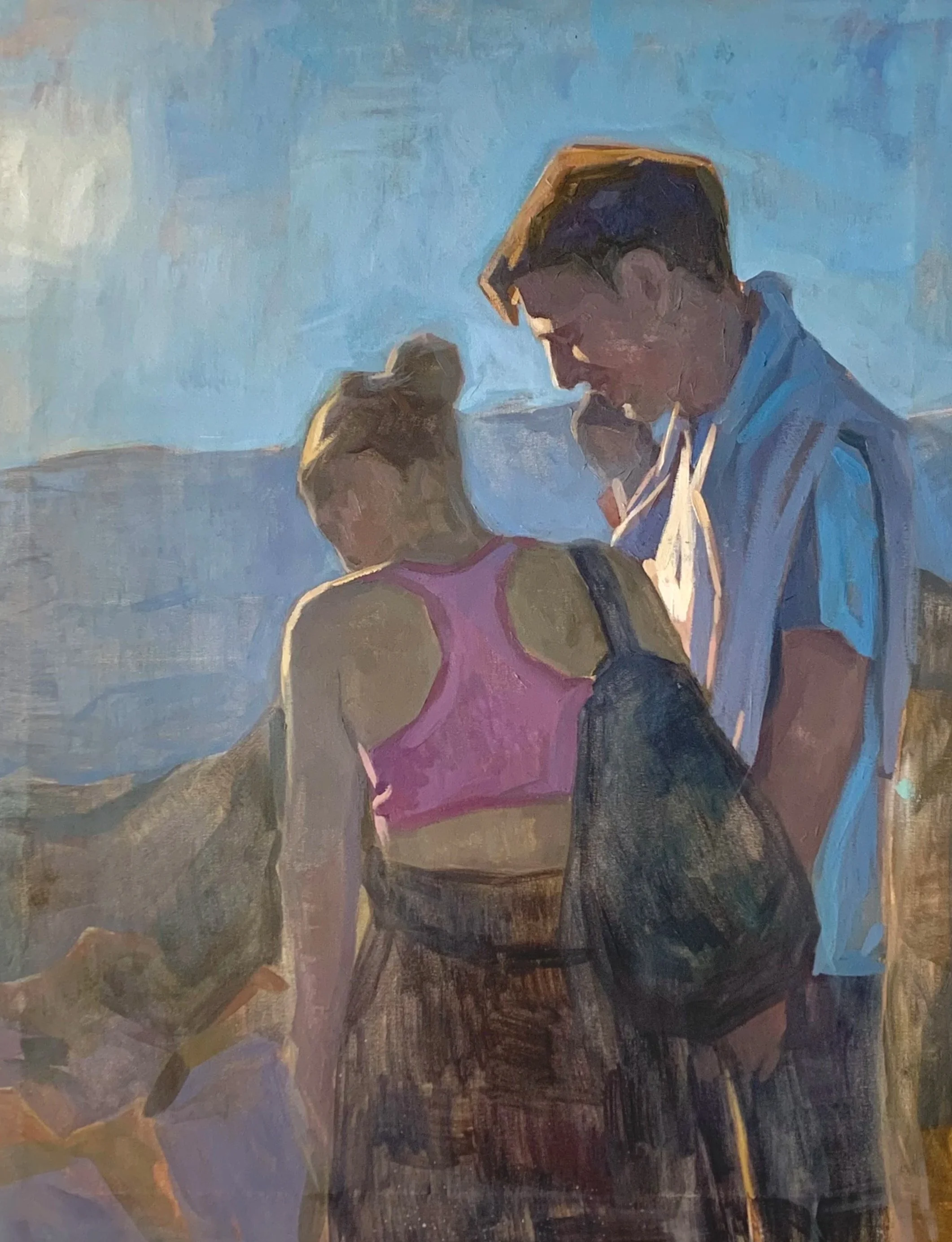 81x116cm, oil on canvas, 2023