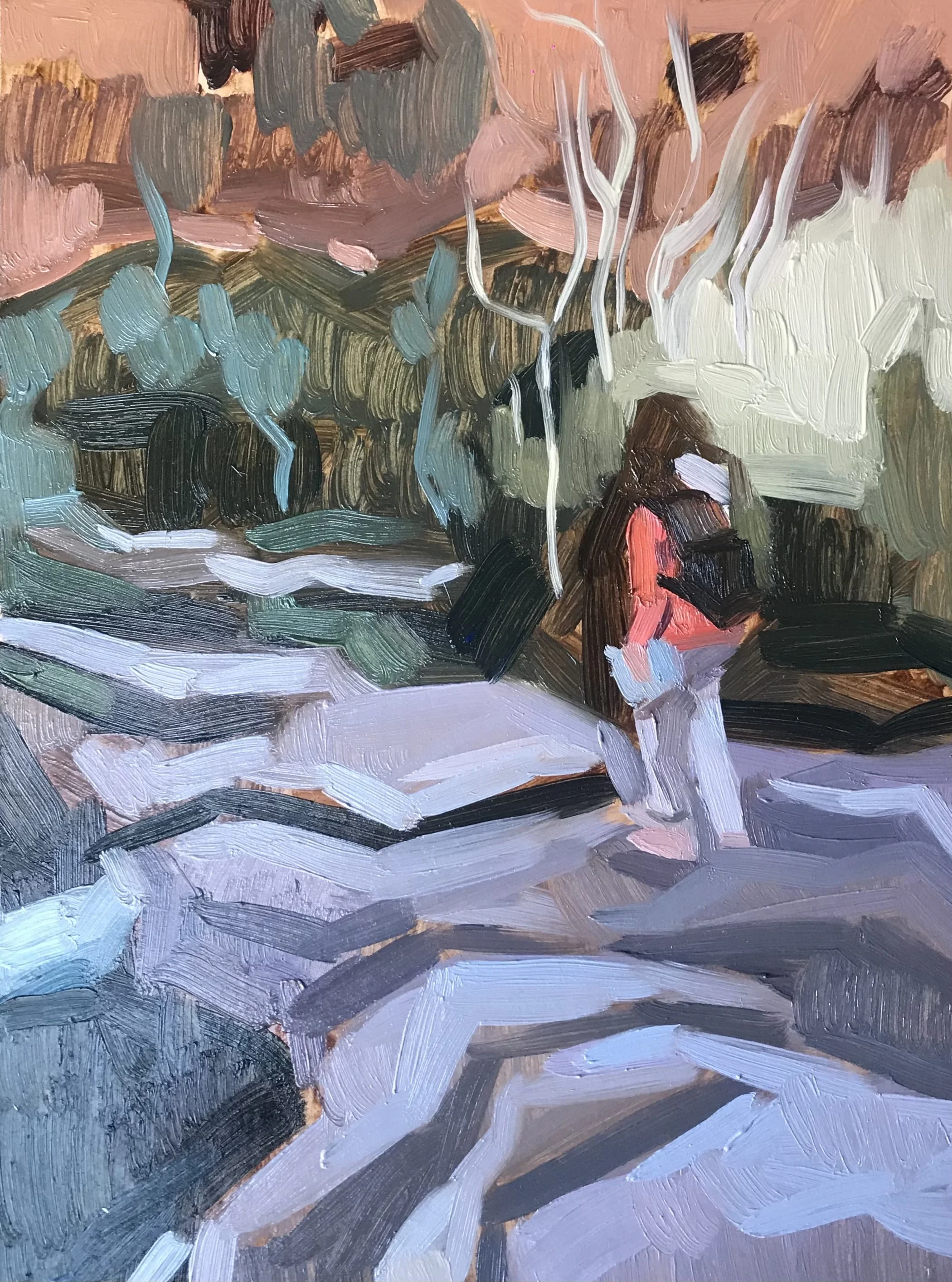 21x29cm, oil on cardboard, 2022