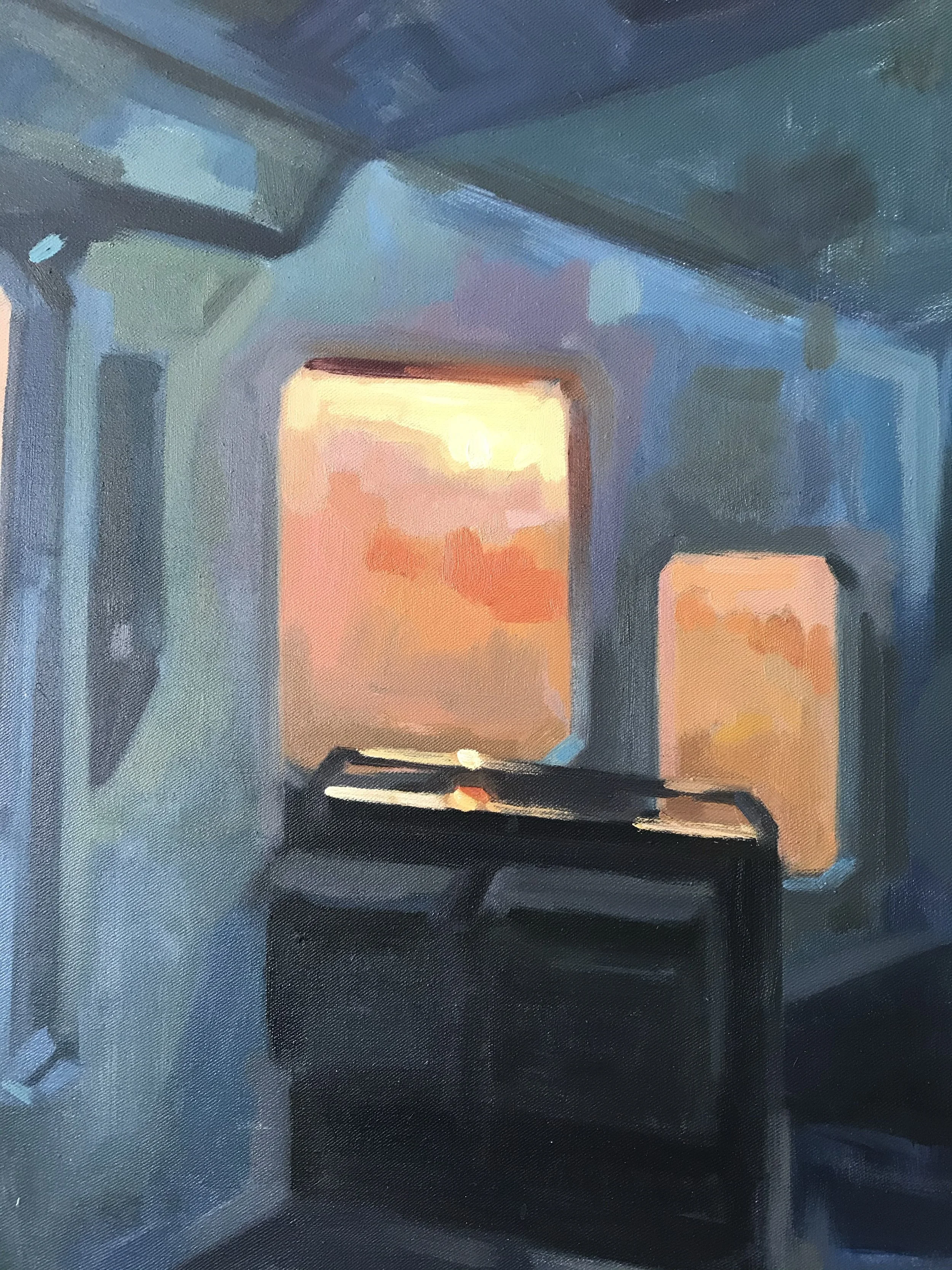 The passage, pol on canvas, 2021