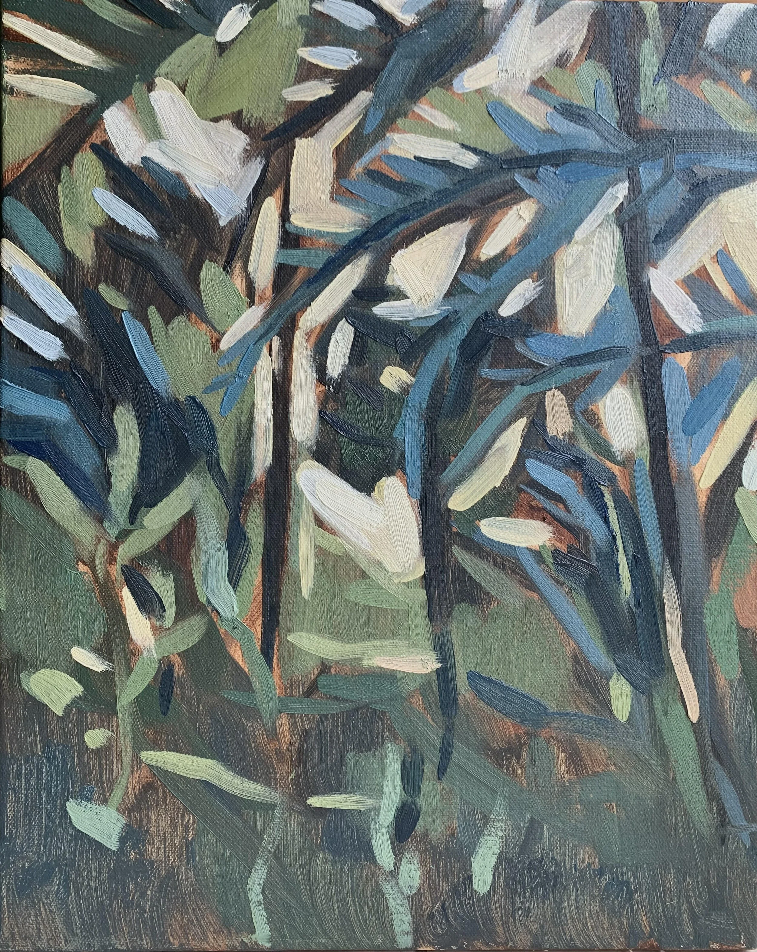 The Walk Serie, 33x41cm, oil on canvas, 2023