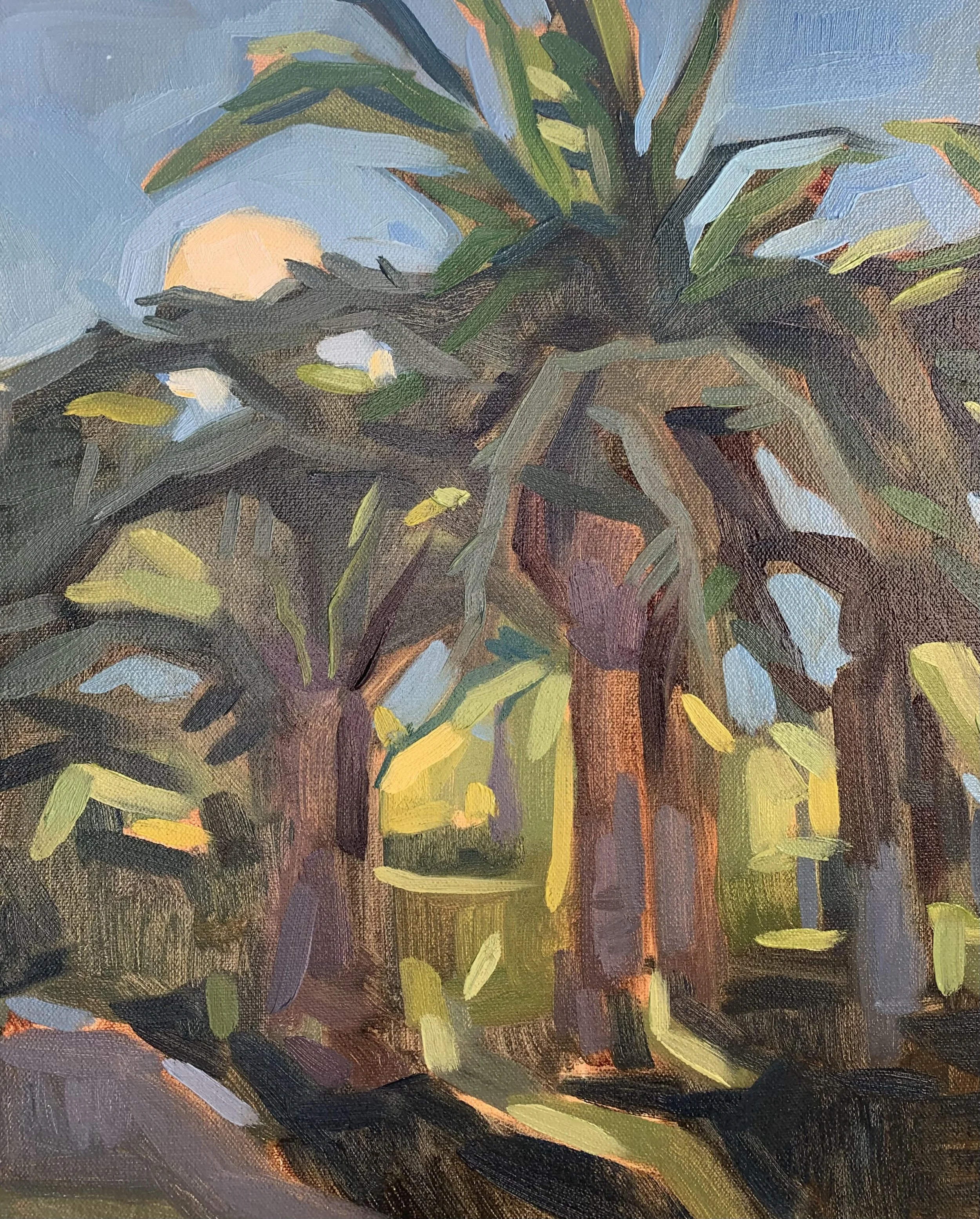 The Walk Serie, 33x41cm, oil on canvas, 2023