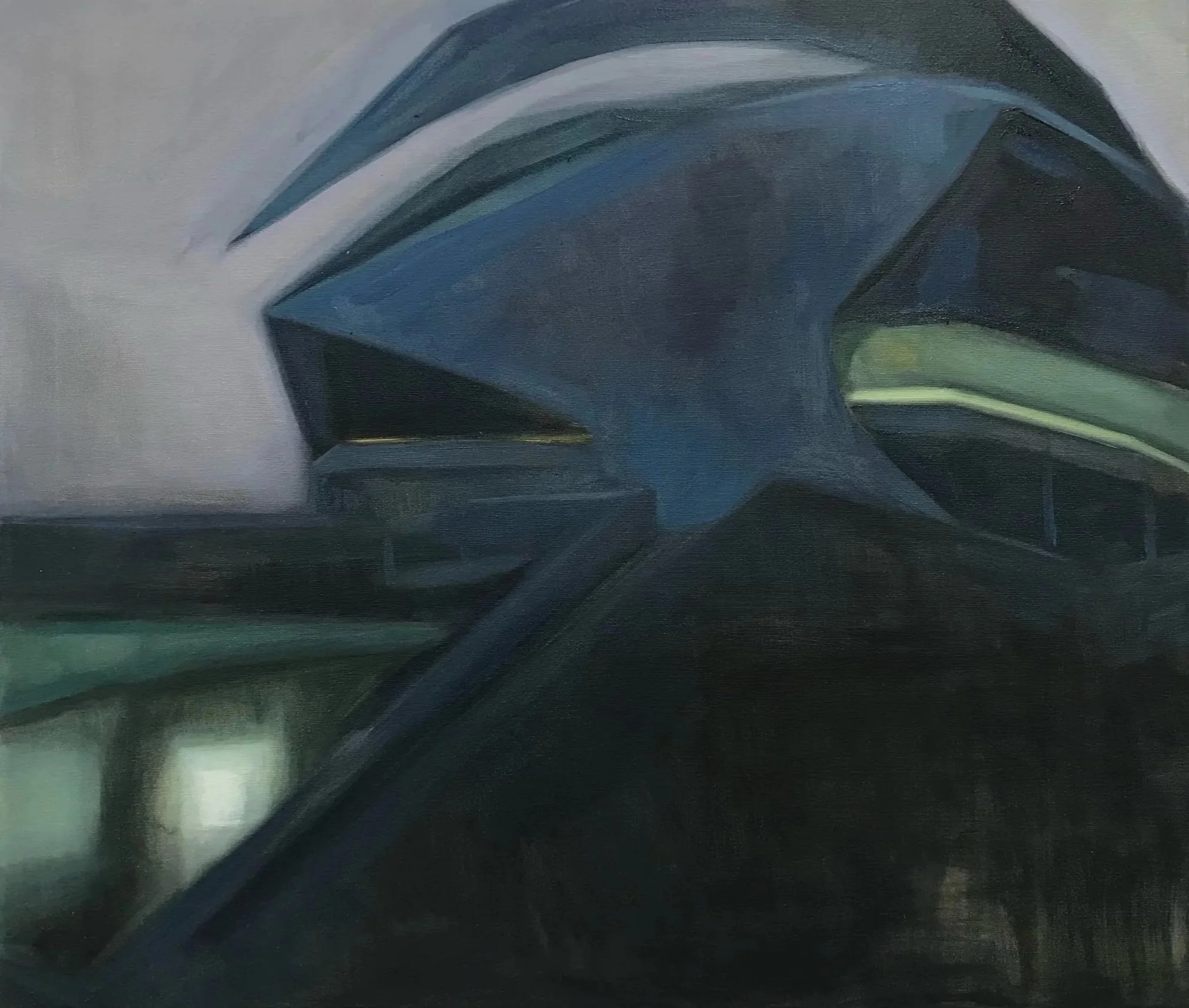 City of Arts and Sciences, oil on canvas, 70x60cm, 2021