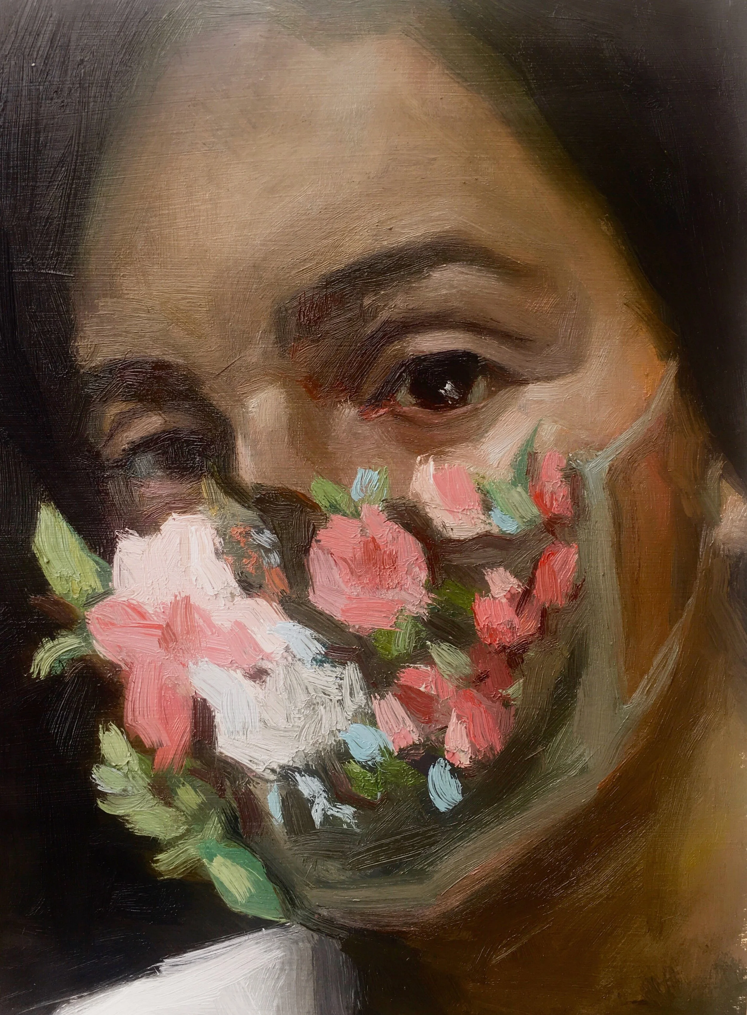 A4, oil on paper, 2020