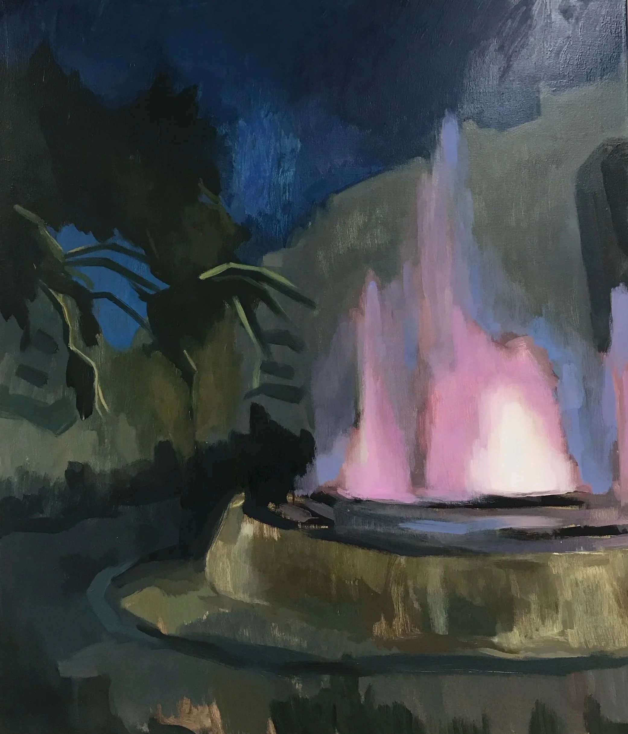 City of Arts and Sciences, oil on canvas, 90x100cm, 2021