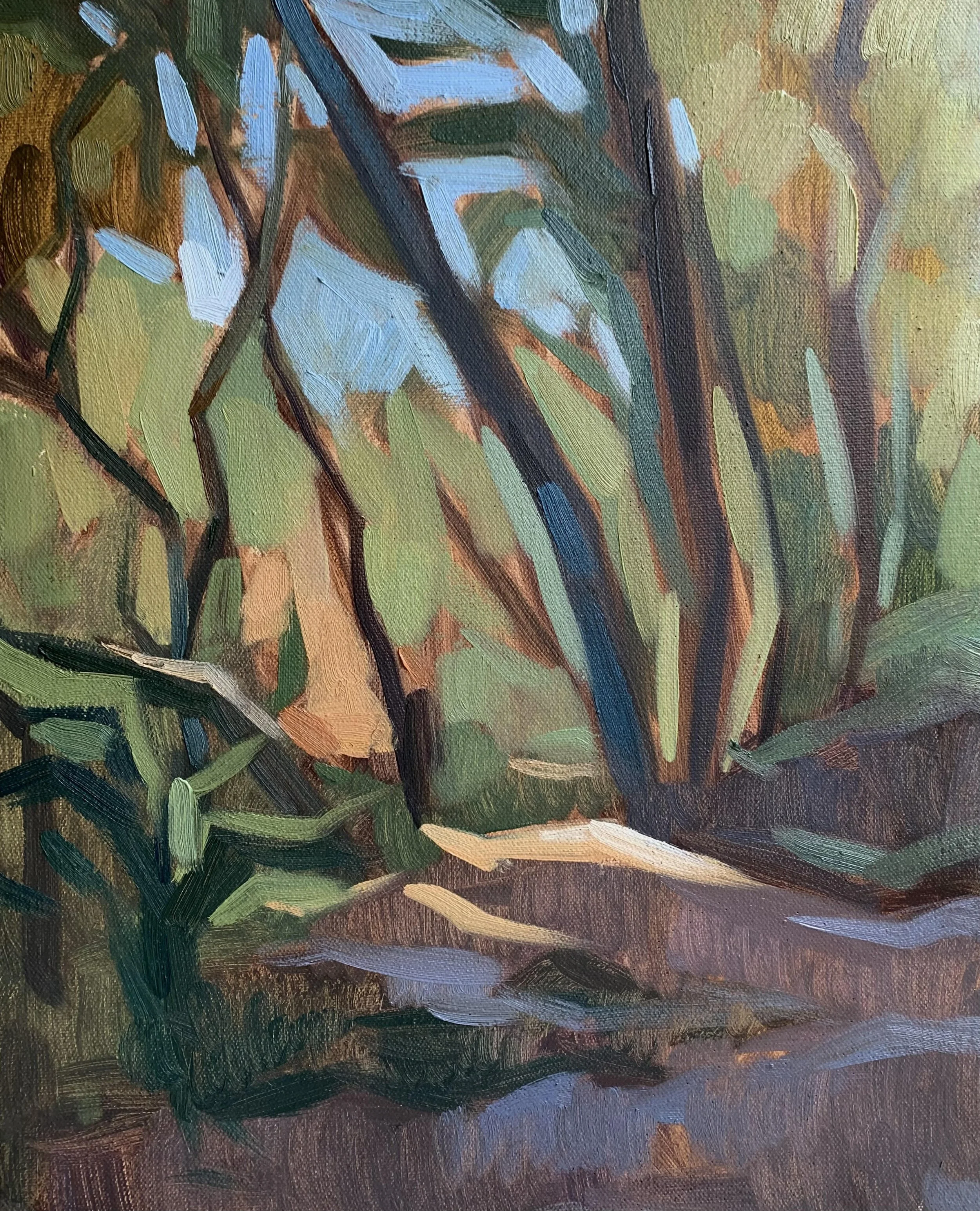 The Walk Serie, 33x41cm, oil on canvas, 2023