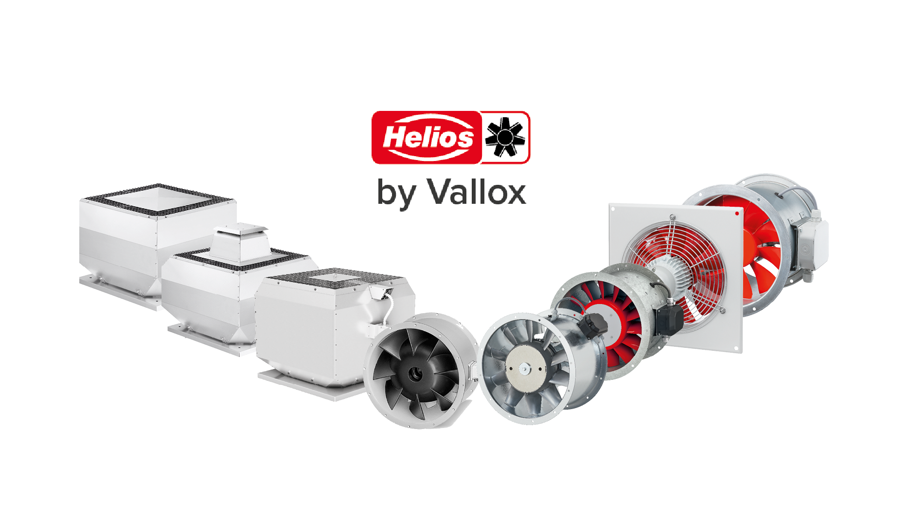 Vallox tuo Suomeen Helios-puhallinvalikoiman