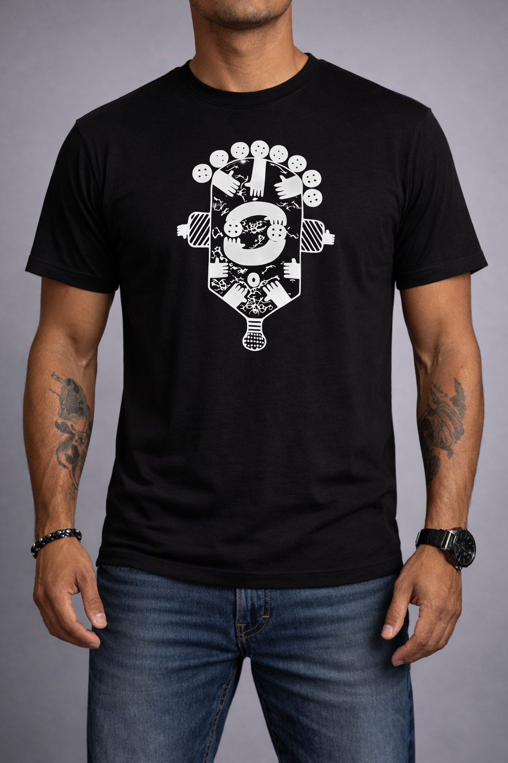 Shirt schwarz MOTIV__11