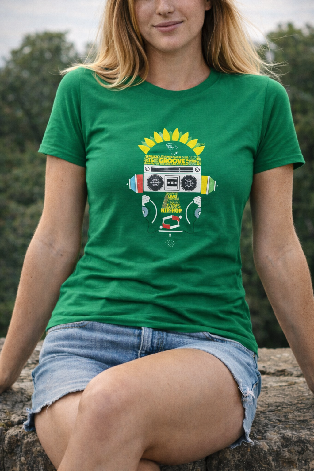 Shirt schwarz MOTIV__18