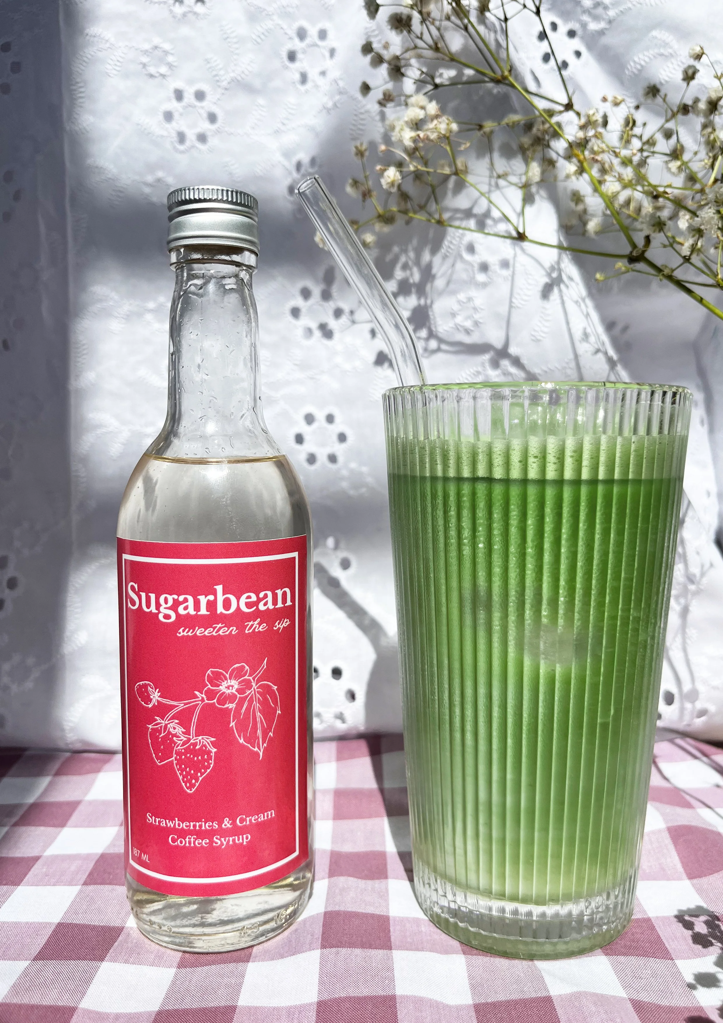 Strawberries & Cream Syrup