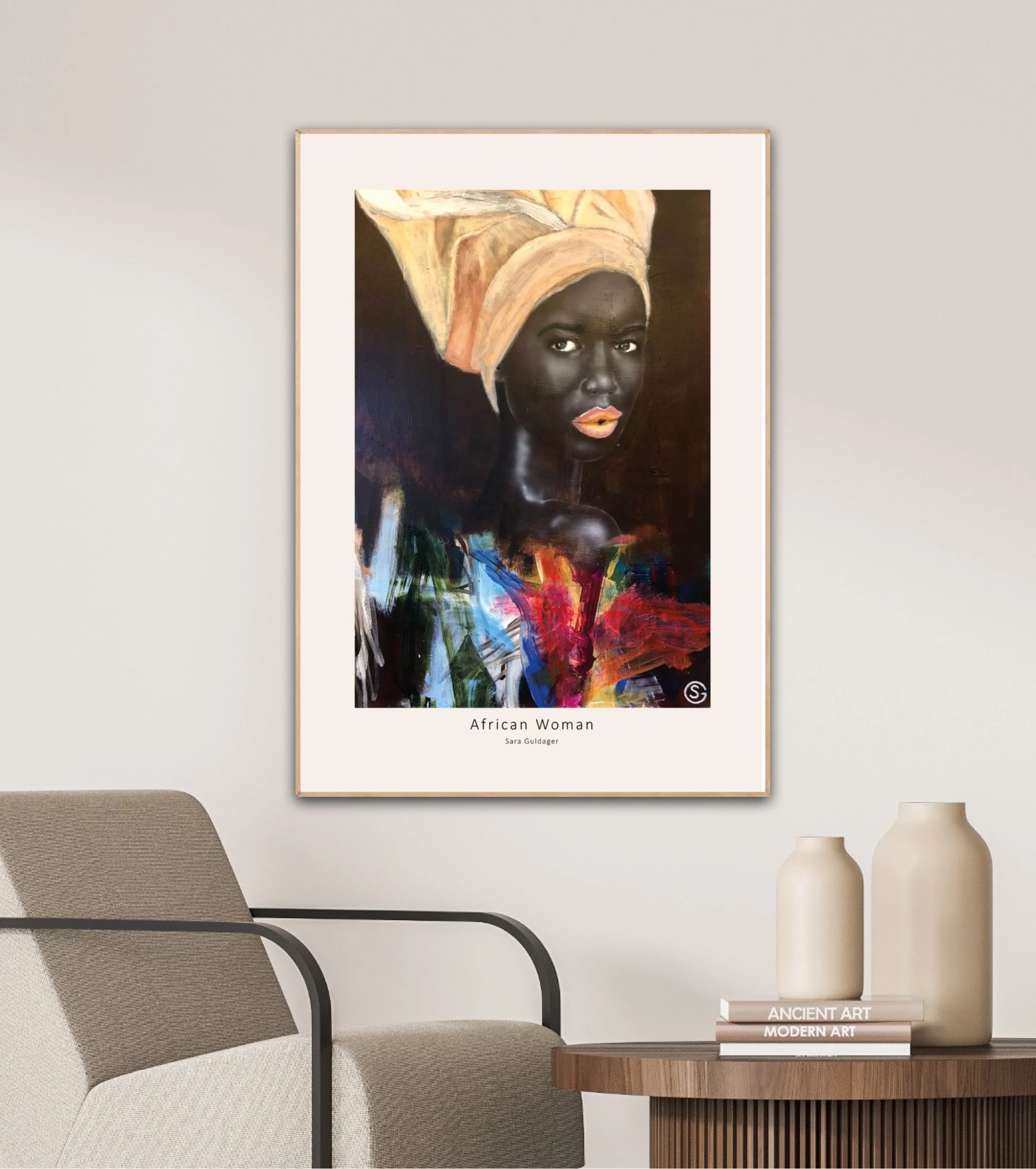 African Woman - Poster