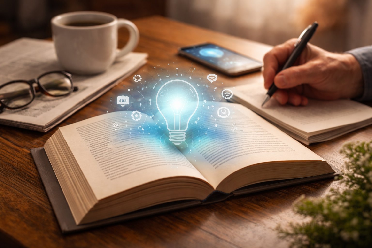 Learning while reading AI for Grandparents