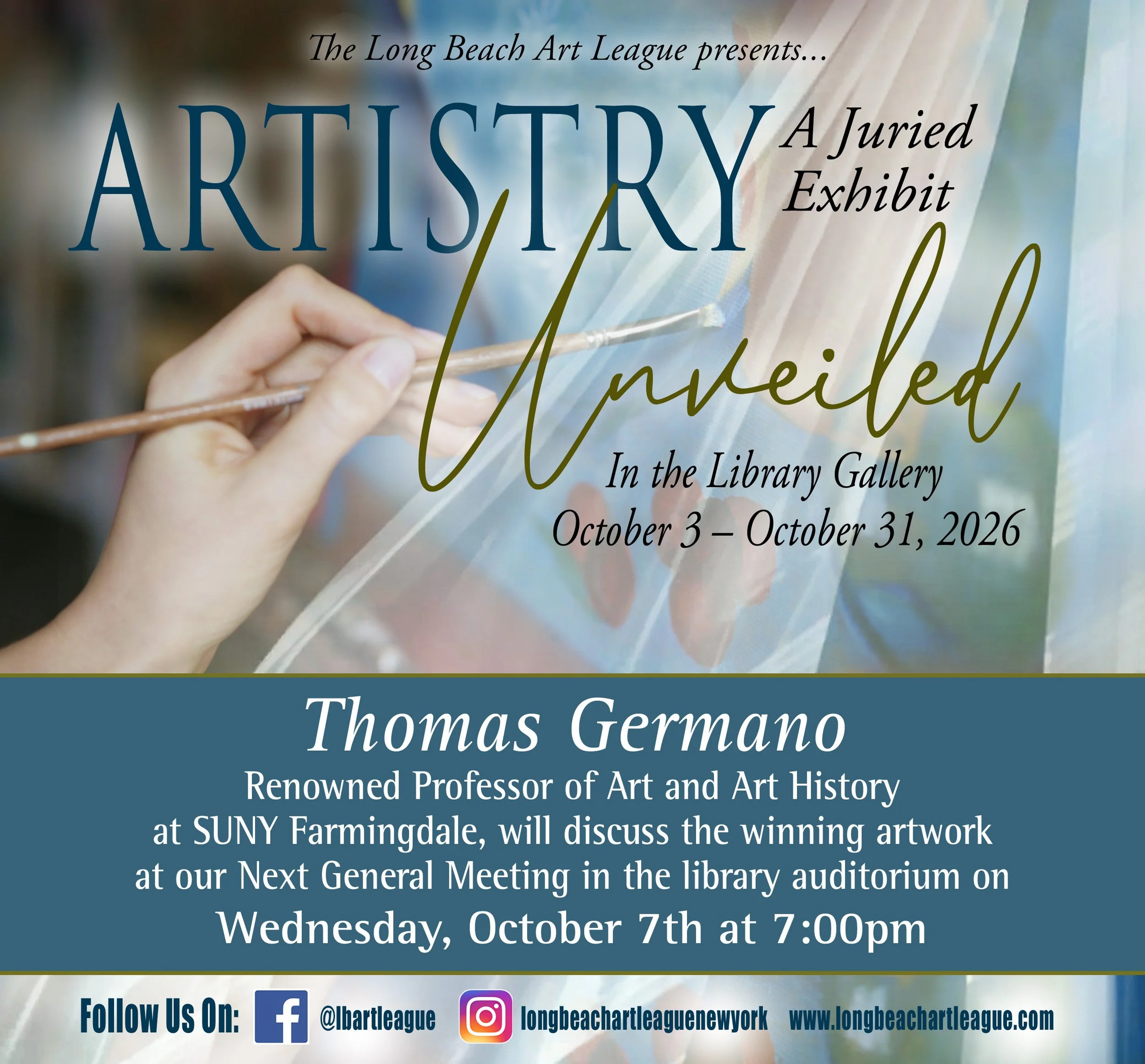 LBAL - Artistry Unveiled - Member's Only Juried Show