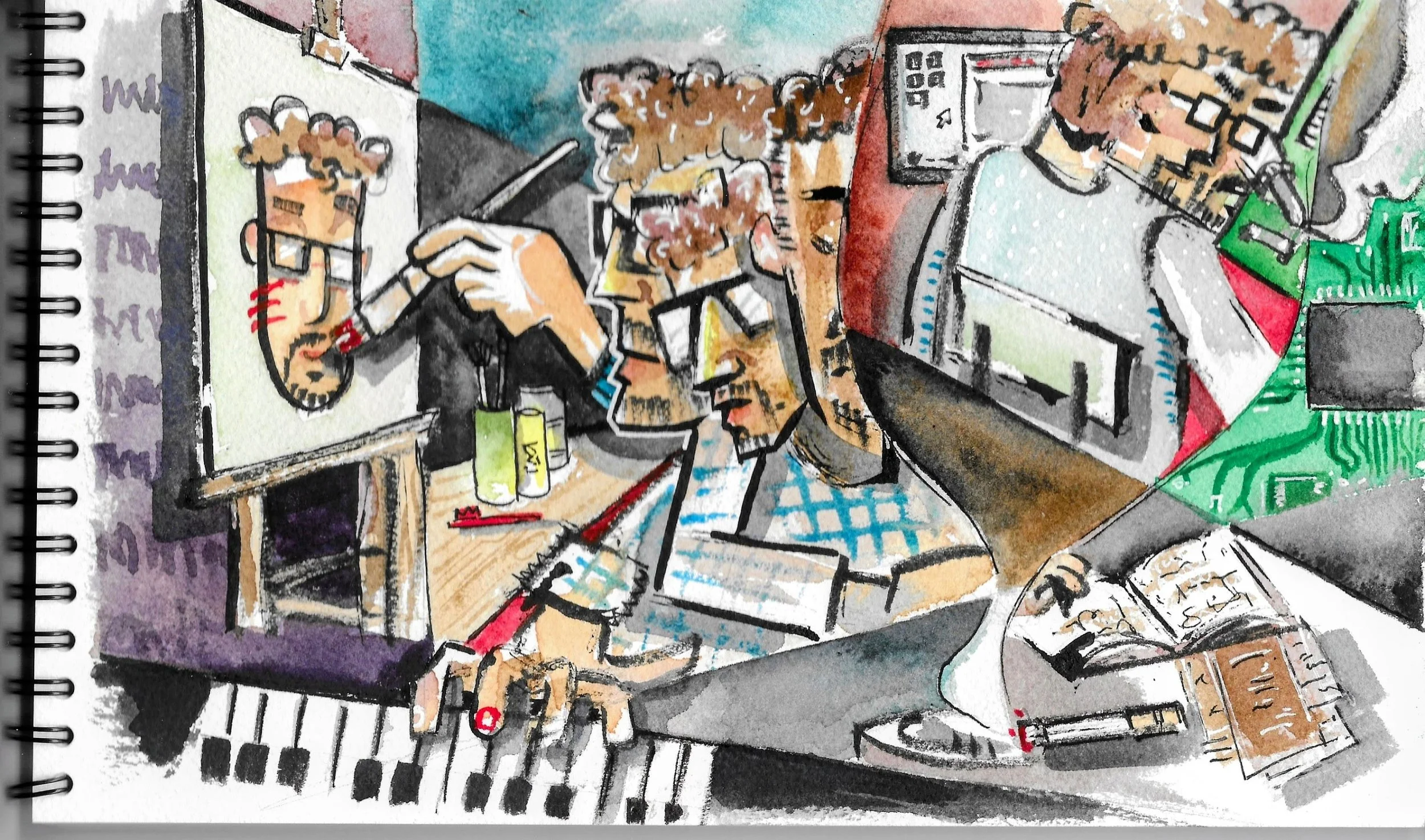 Cubist Portrait