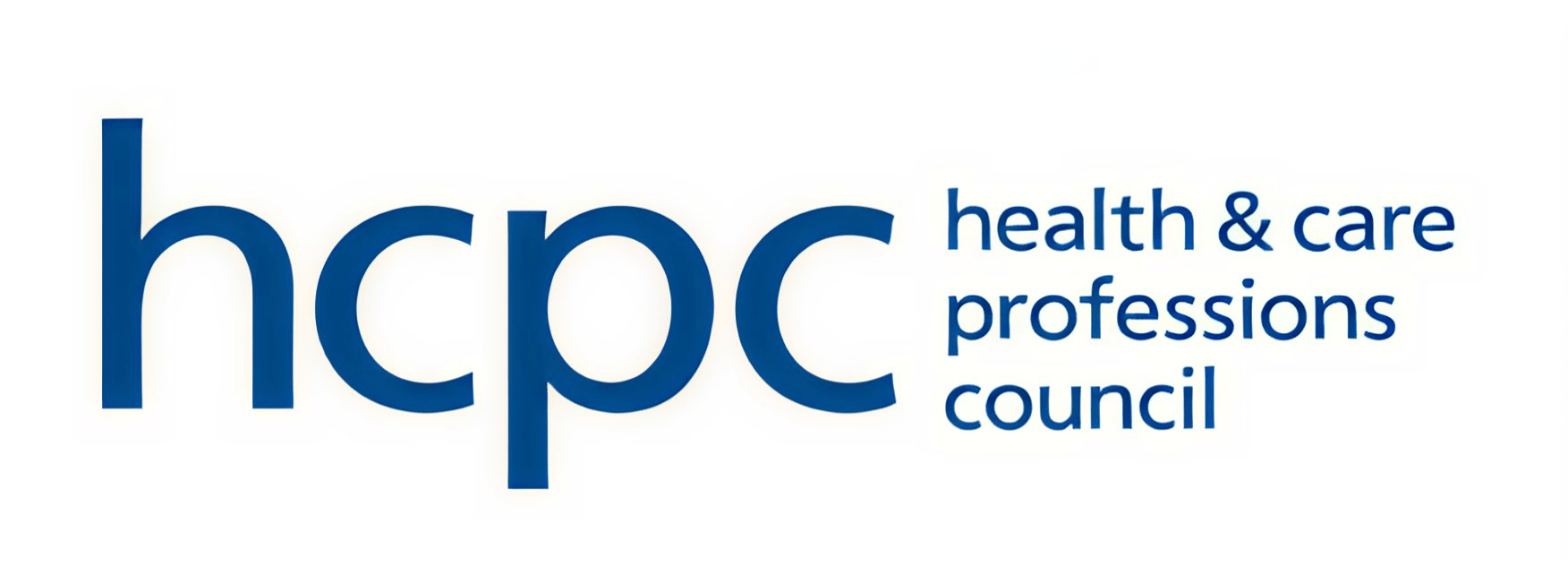 HCPC logo with the text: hcpc health & care professions council in blue, ideal for a child psychologist Limassol profile.