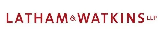 Latham & Watkins LLP logo in red text on a white background.