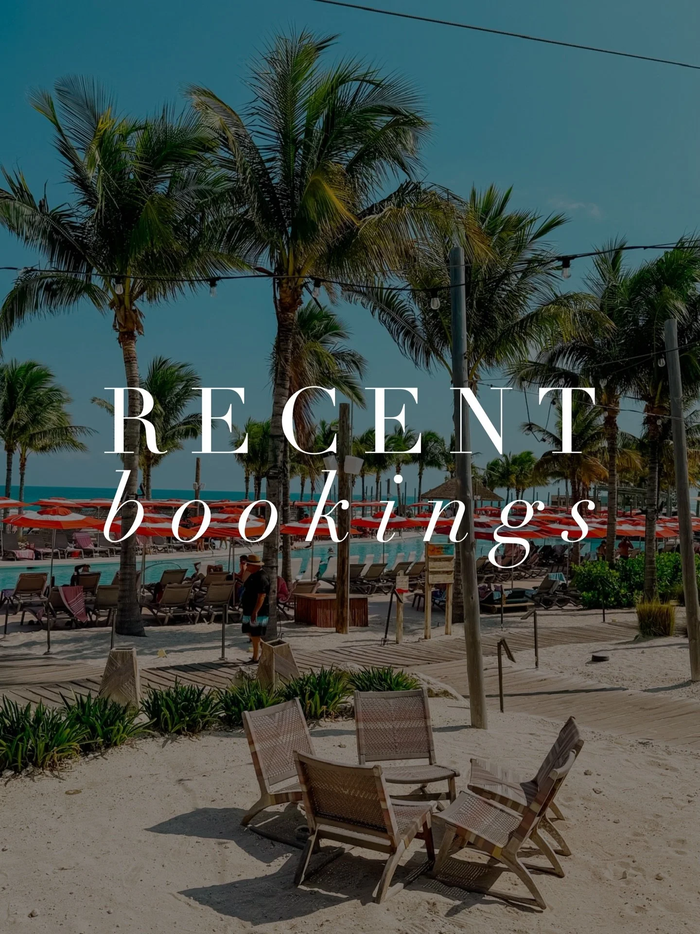 Just a few recent trips I&rsquo;ve booked lately 👀✈️

Honeymoons, girls trips, bucket list, to all-inclusive getaways! I&rsquo;ll tell ya something, I have been a BUSY gal over here 💻 📱 

But tell me, which one are you picking?! ⬇️
(And if you&rsq