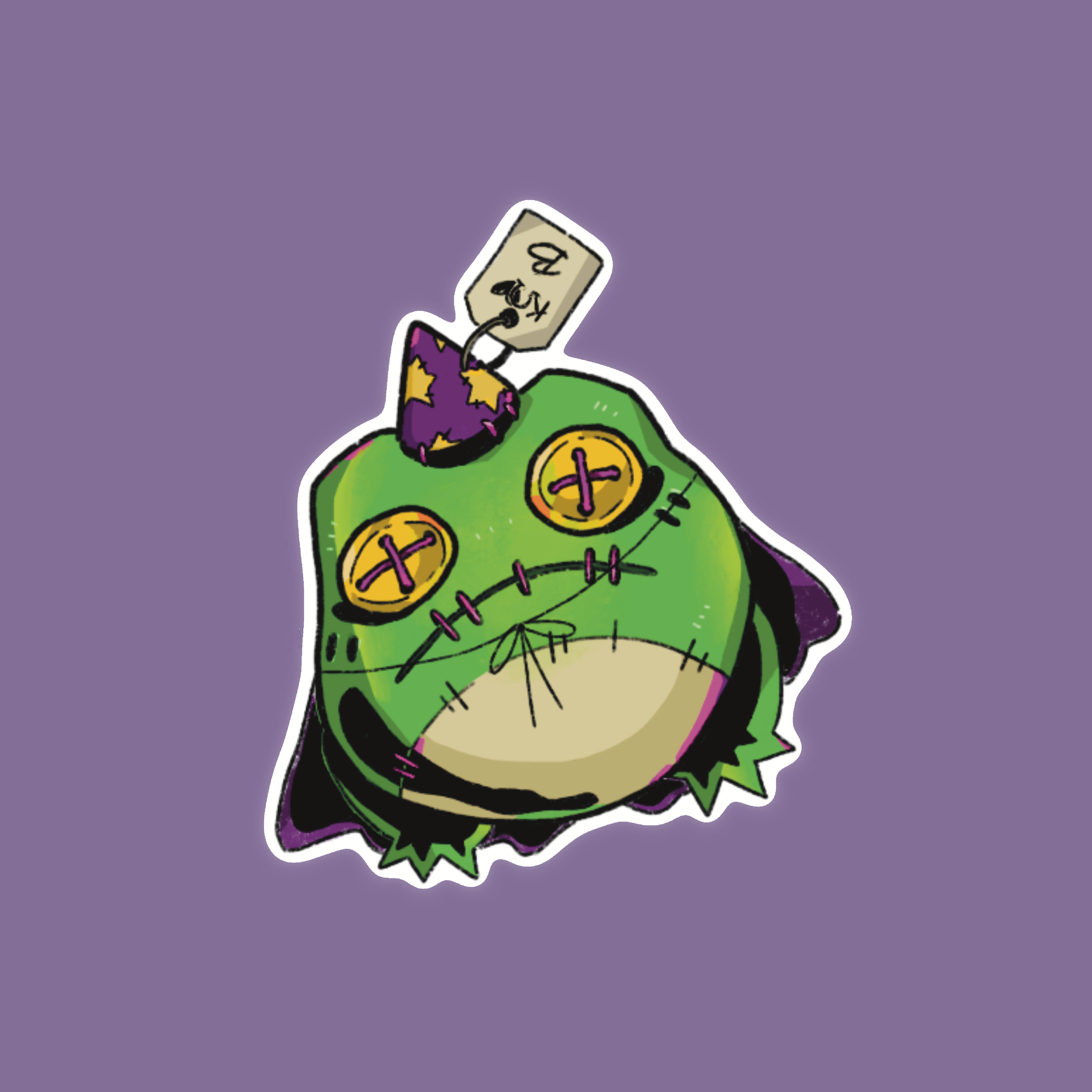 Bartholomew Rag Doll Sticker