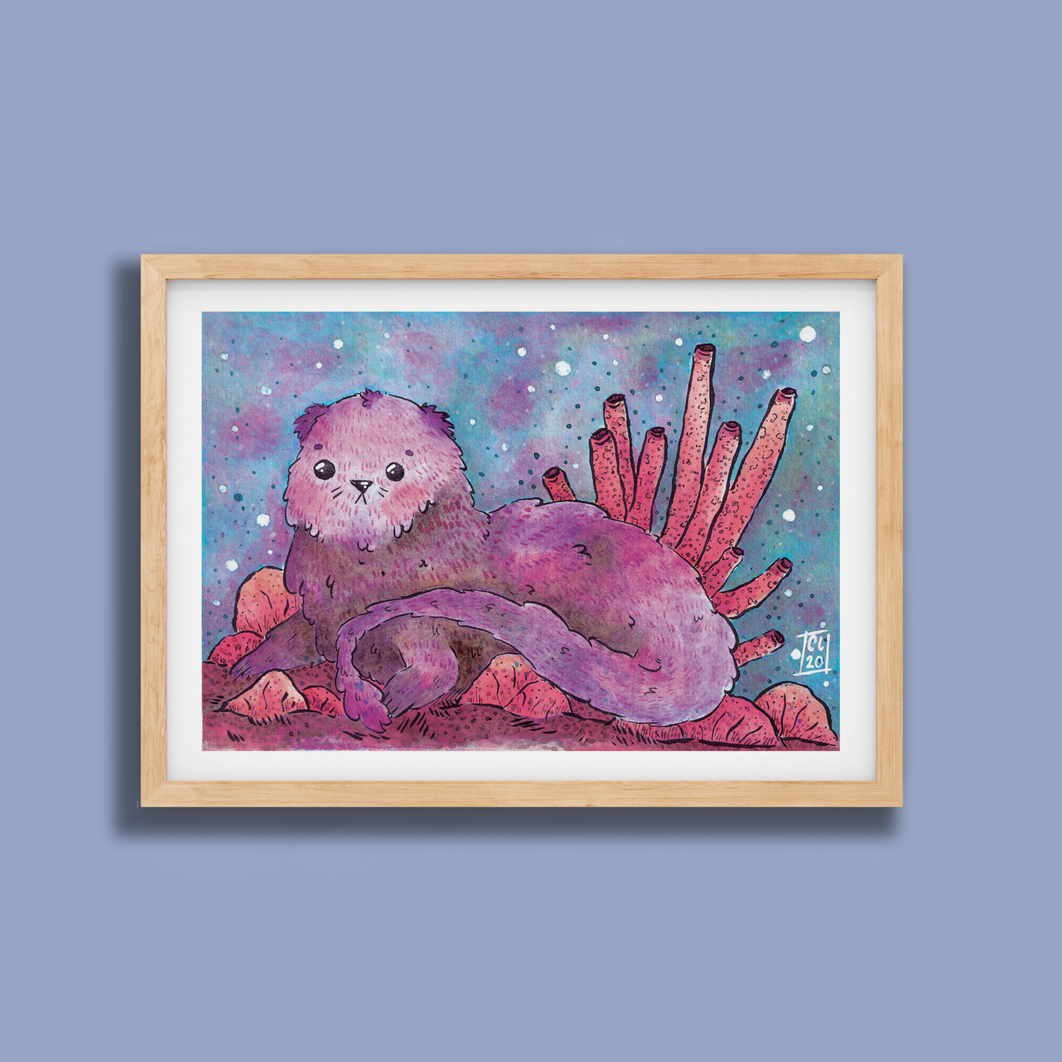 Otto of the Tropical Reef A5 Print