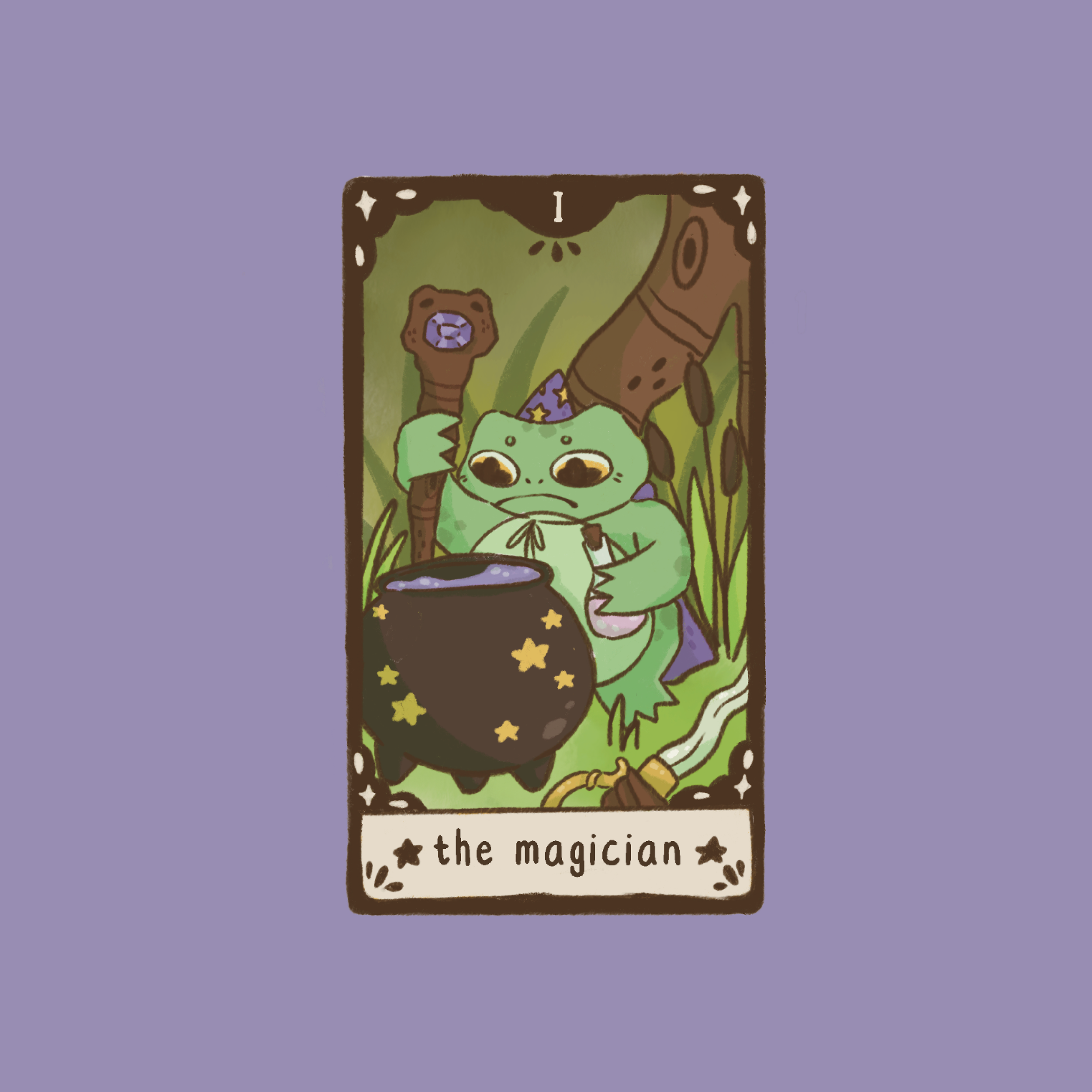 The Magician Sticker
